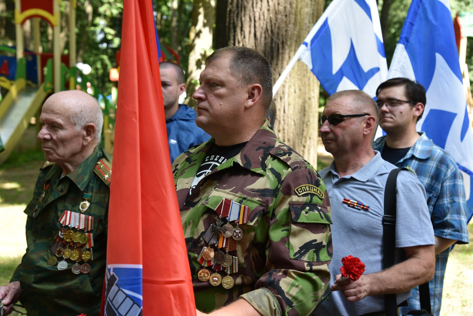 лотошино, лотошинский парк, день ветеранов боевых действий, парки подмосковья, боевое братство,