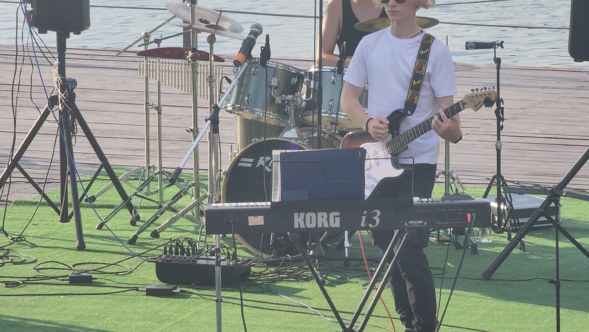 долгопрудный, водная сцена, котовский залив, Рок-н-ролл,