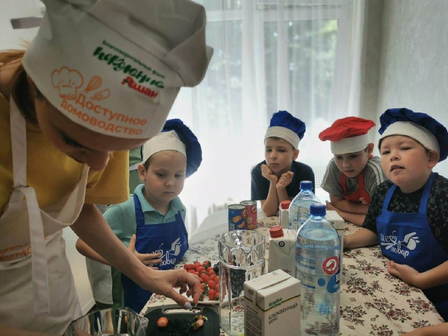 ивантеевка, дети с овз, мастер-класс, творческая игра, кулинария, благотворительая акция,