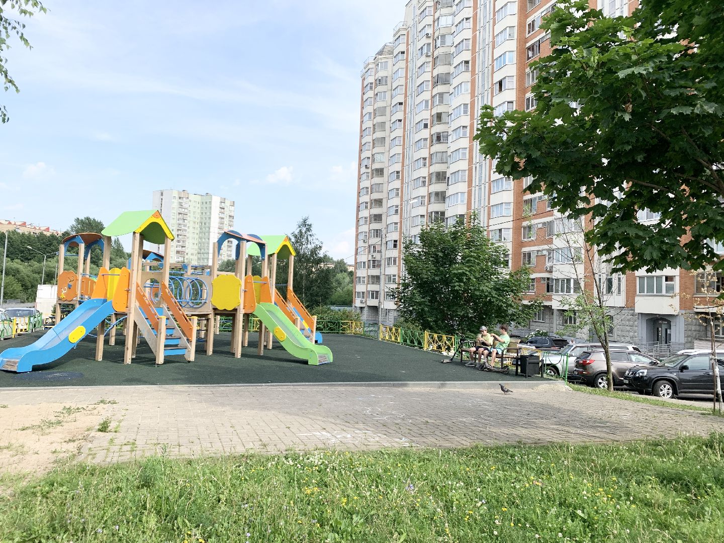 Балашиха, Подмосковье, Благоустройство, Дворы, благоустройство дворовой территории,