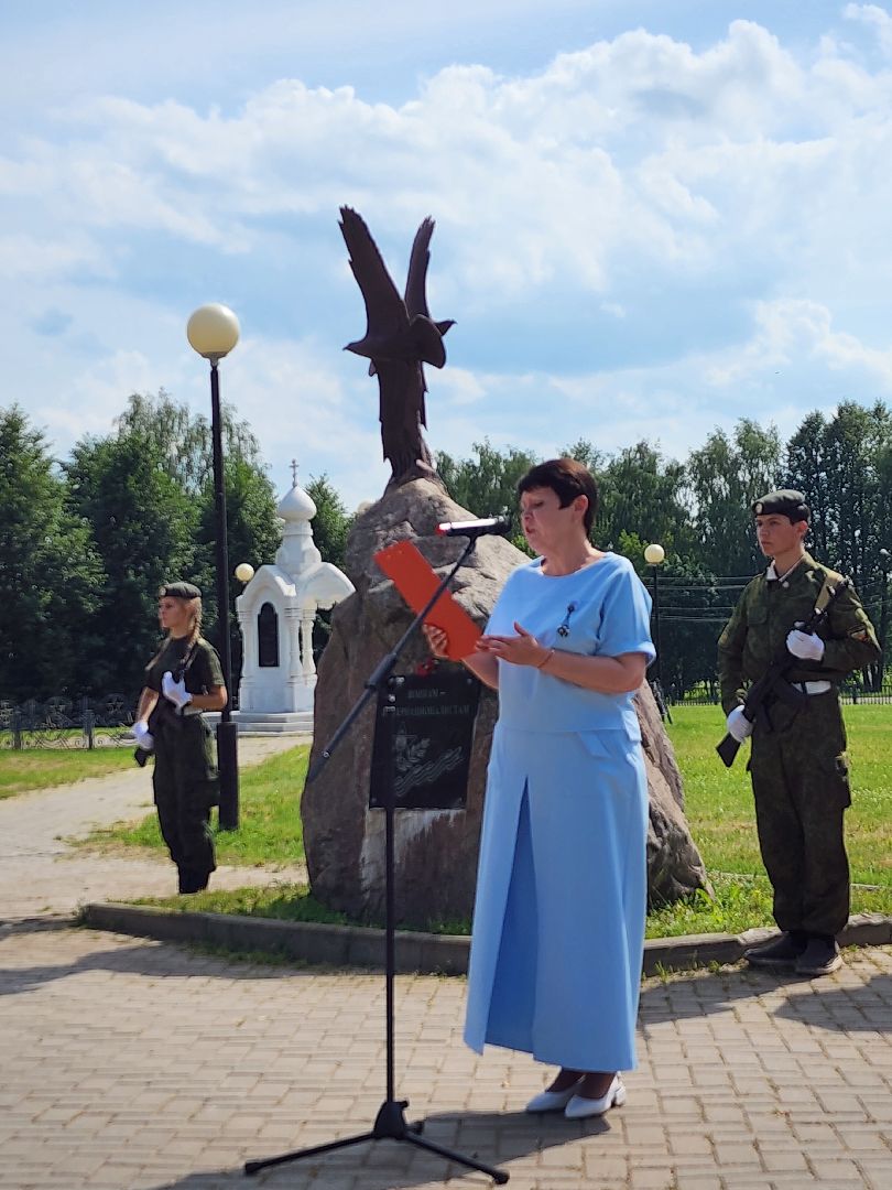 волоколамск, ветераны боевых действий, митинг,