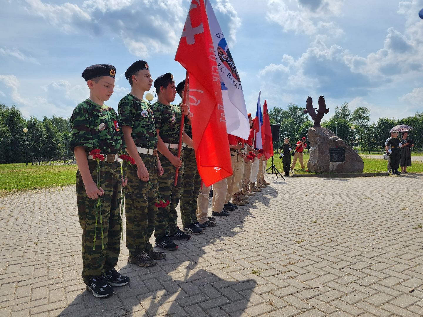 волоколамск, ветераны боевых действий, митинг,