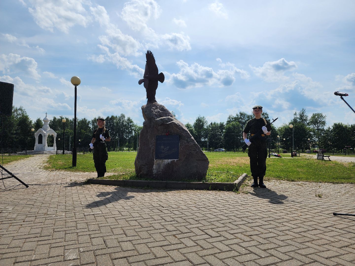 волоколамск, ветераны боевых действий, митинг,