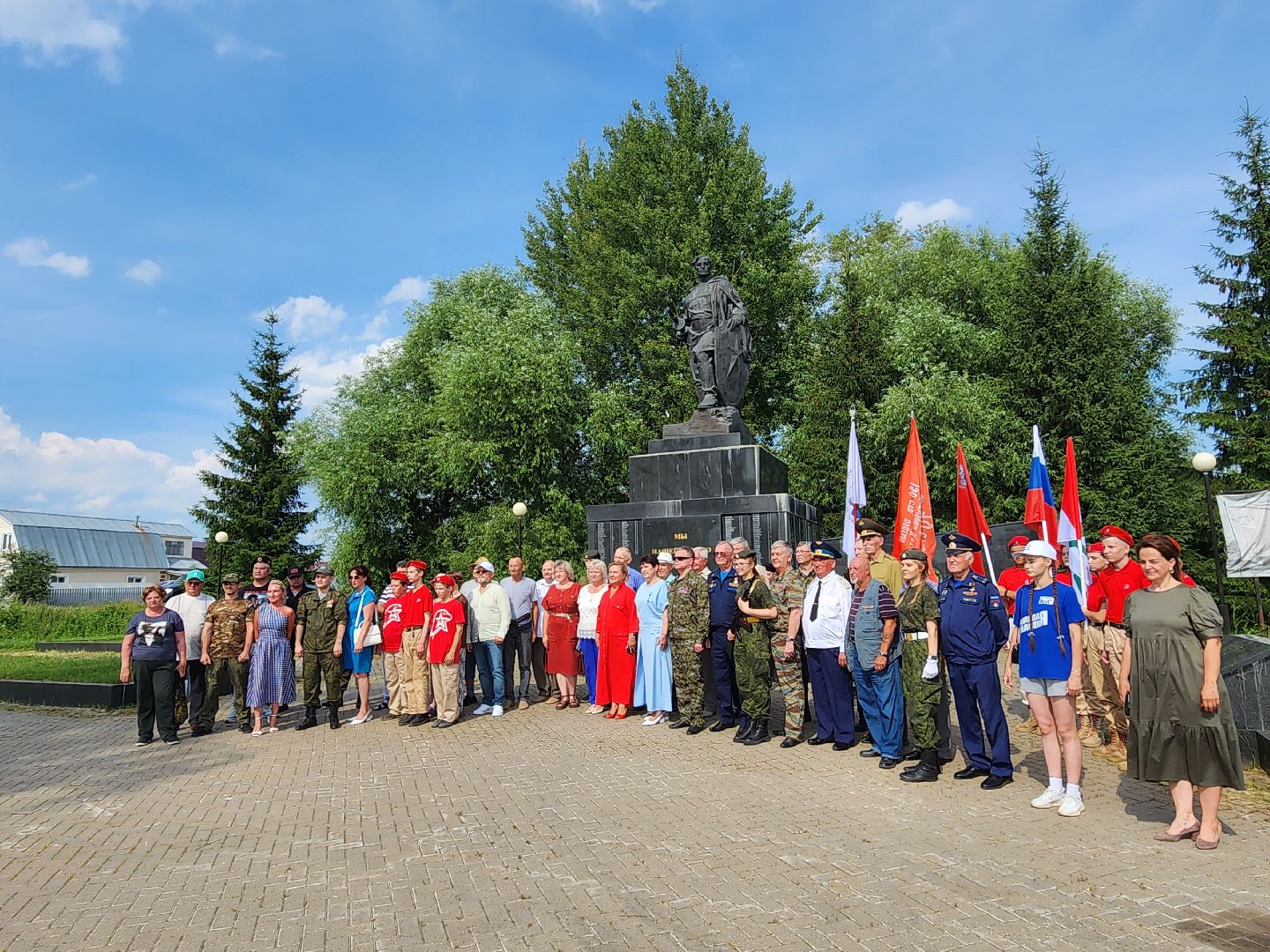 волоколамск, ветераны боевых действий, митинг,