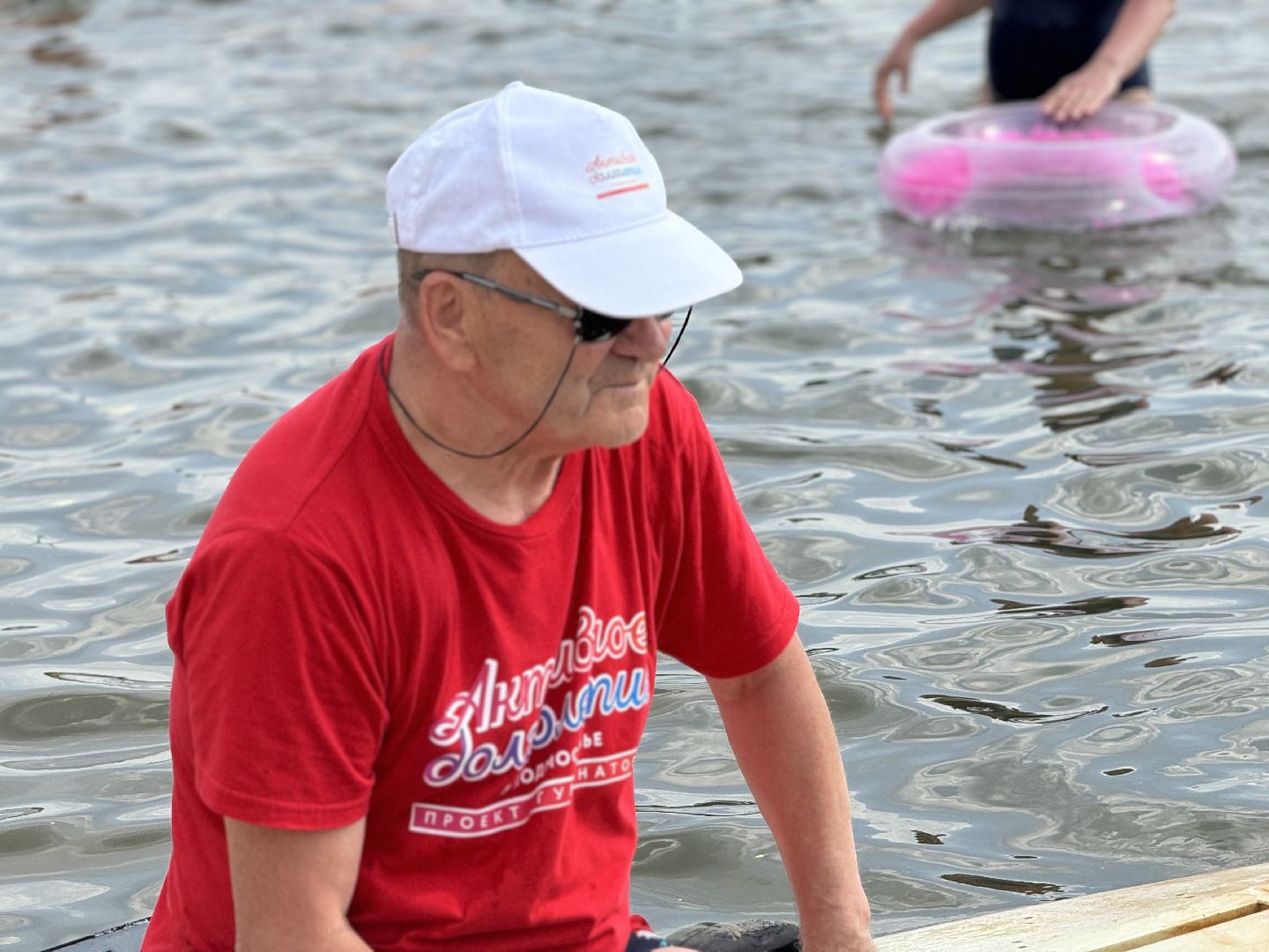 Активное долголетие, сапсерфинг, Сплав по пруду, Мамоновский пруд, Пляж Слобода Парк, Ленинский городской округ,