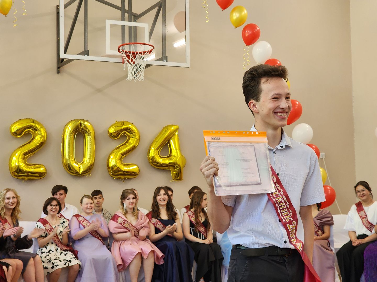 ногинск, вручение аттестатов, выпускной, выпускной 9 класс, общество, жители, образование,