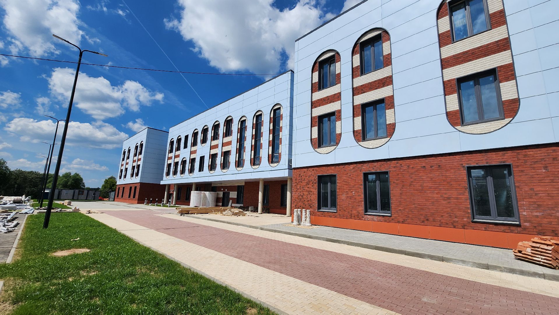 Десткий сад, стройка детсада, Лобня,