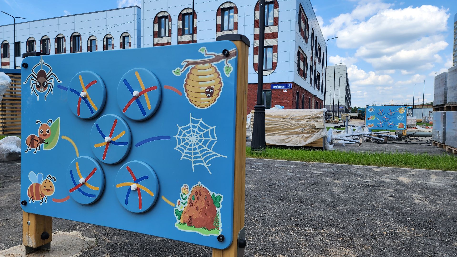 Десткий сад, стройка детсада, Лобня,