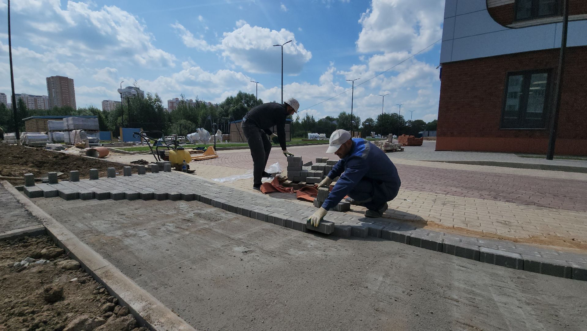 Десткий сад, стройка детсада, Лобня,