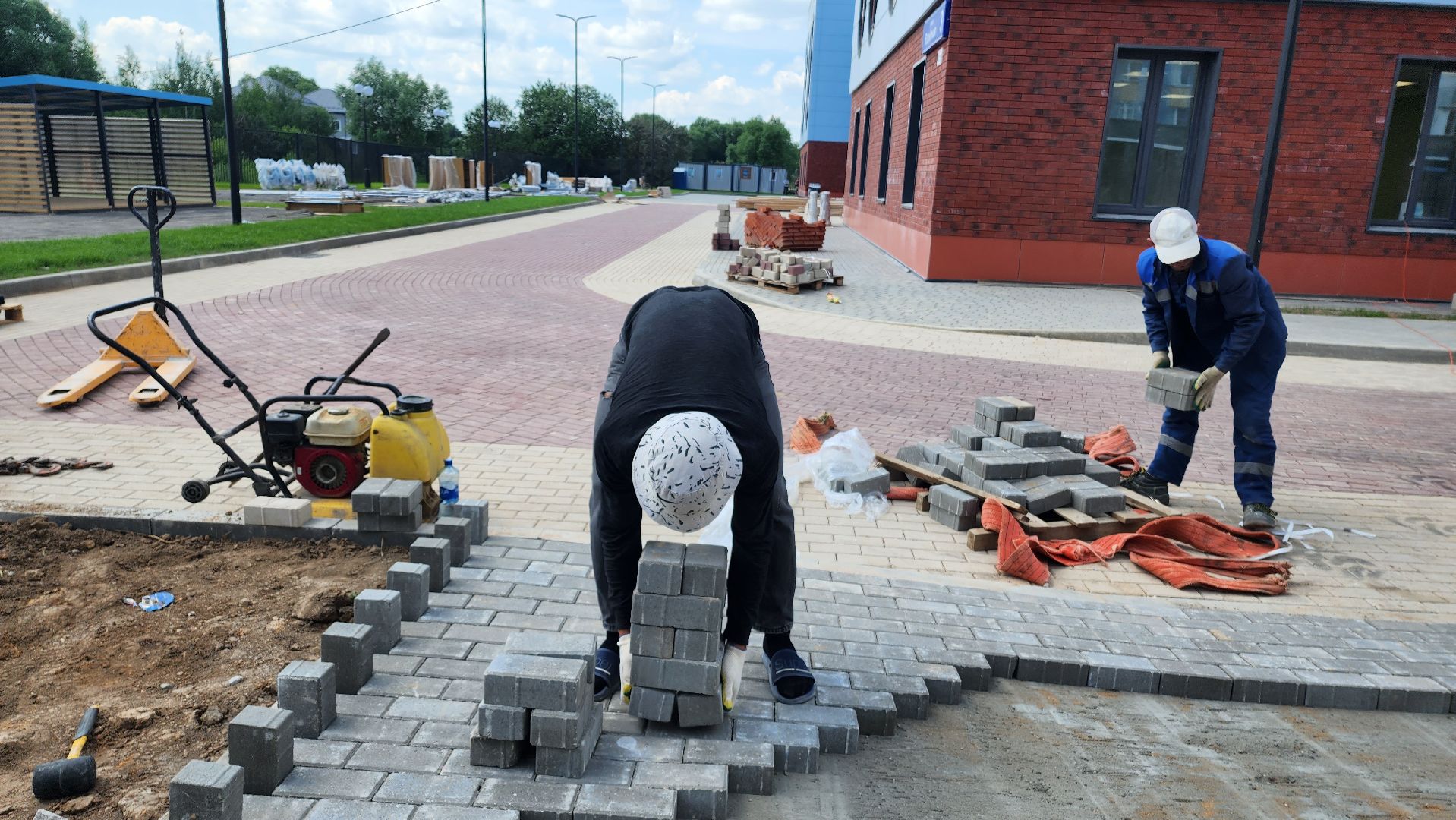 Десткий сад, стройка детсада, Лобня,