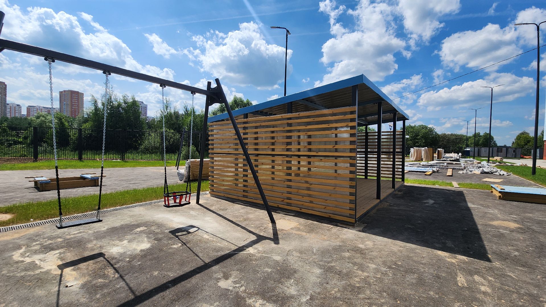 Десткий сад, стройка детсада, Лобня,