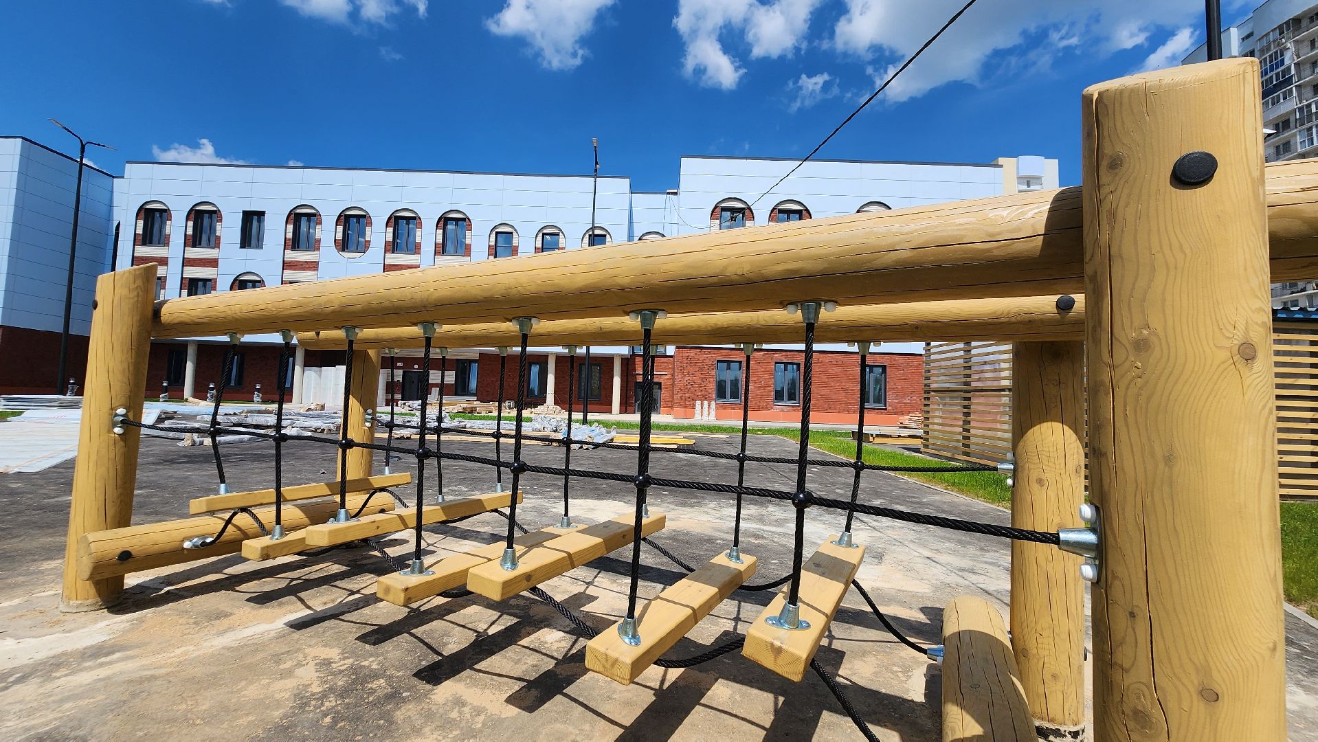 Десткий сад, стройка детсада, Лобня,