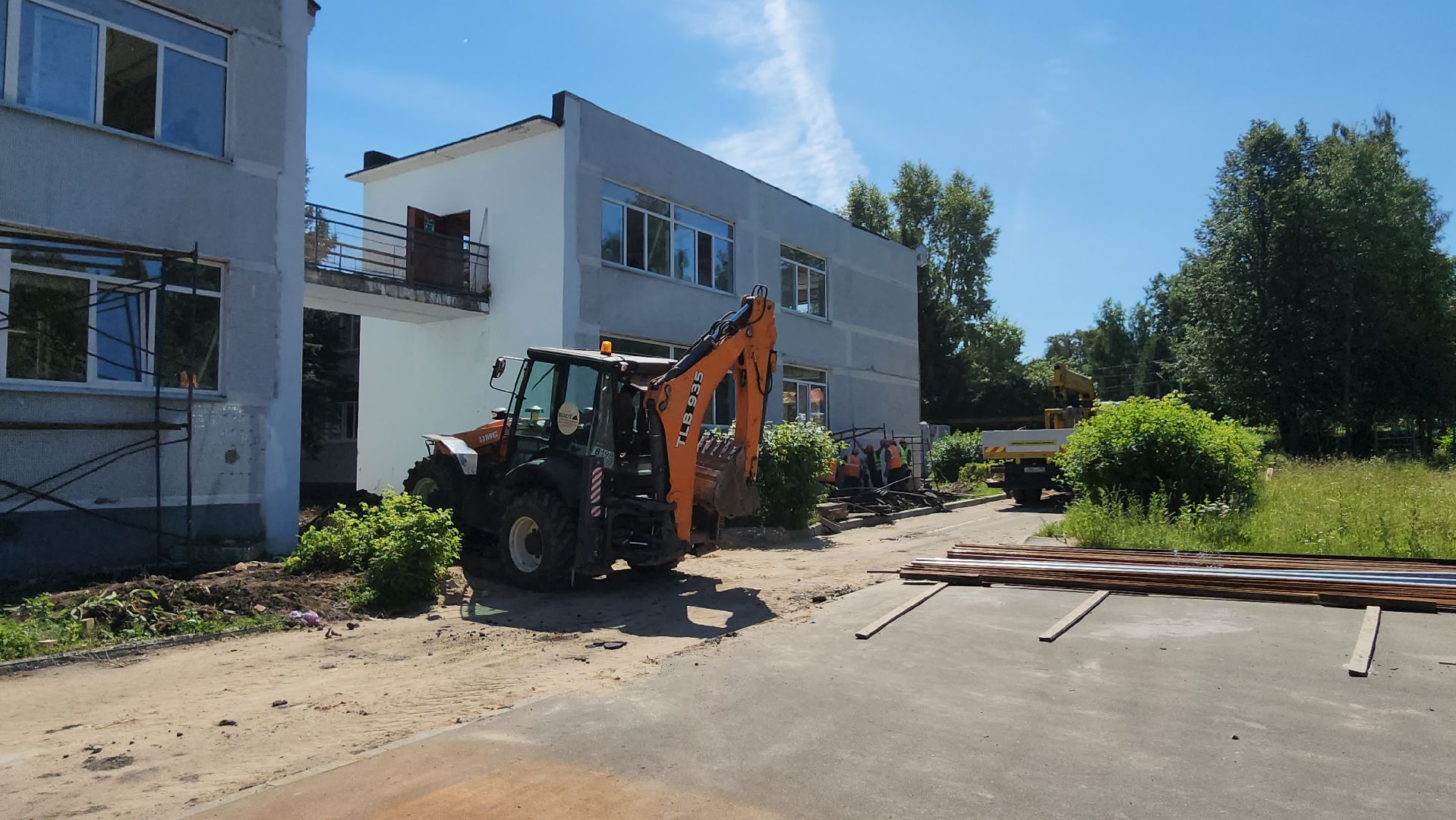 серпухов, поселок пролетарский, детский сад, капитальный ремонт, новые фасады,