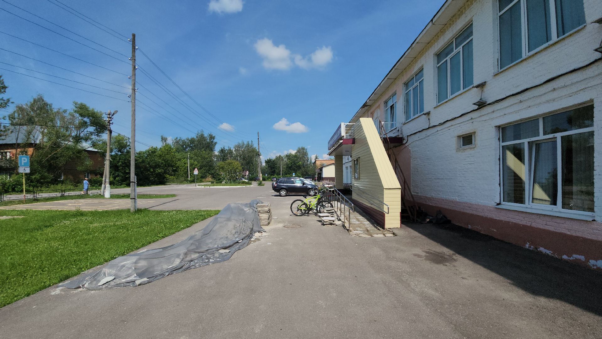 егорьевск, ремонт, благоуйстройство, поселок, новый, кдц, культурно-досуговый, центр, плитка, кровля,