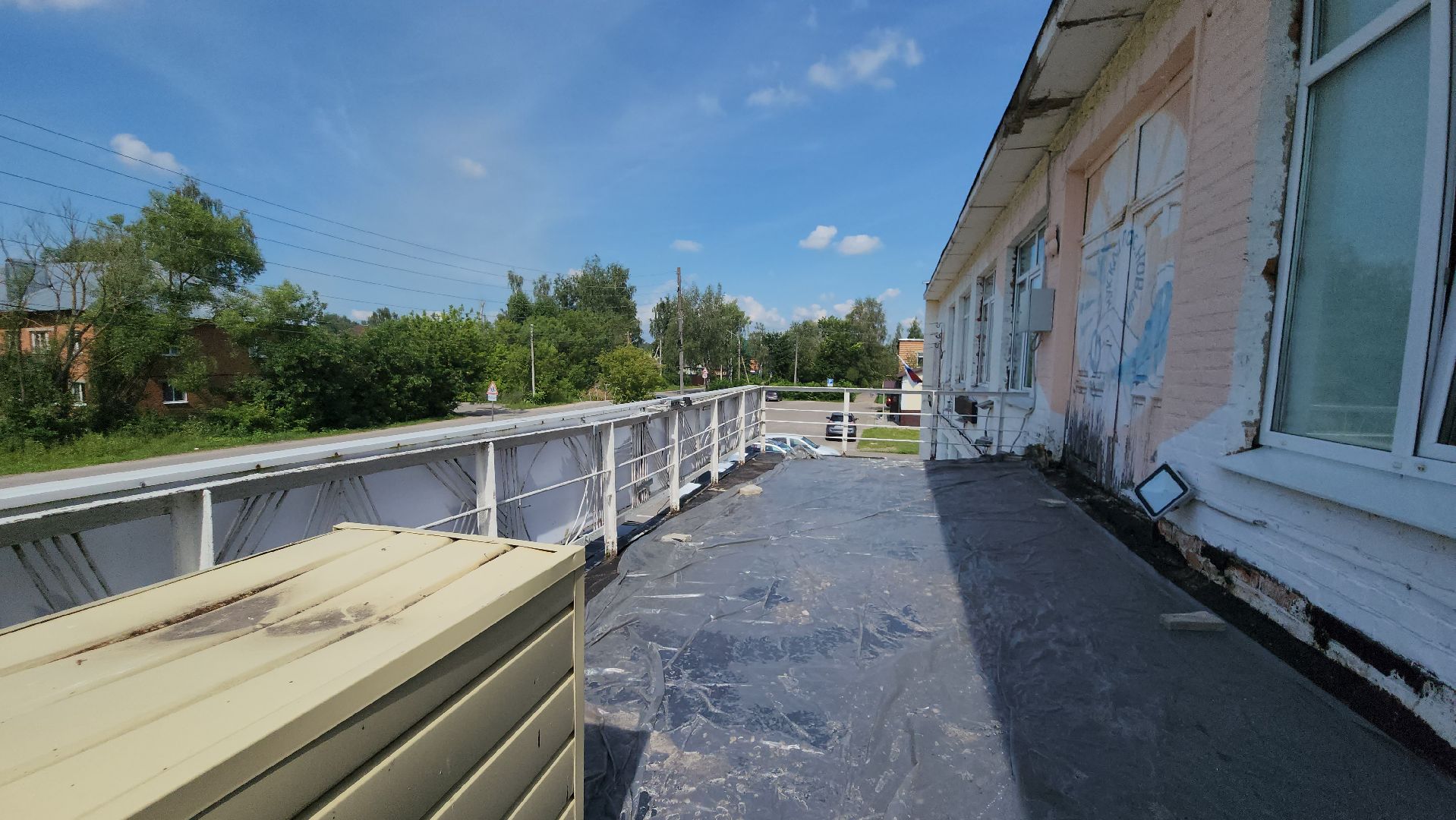 егорьевск, ремонт, благоуйстройство, поселок, новый, кдц, культурно-досуговый, центр, плитка, кровля,