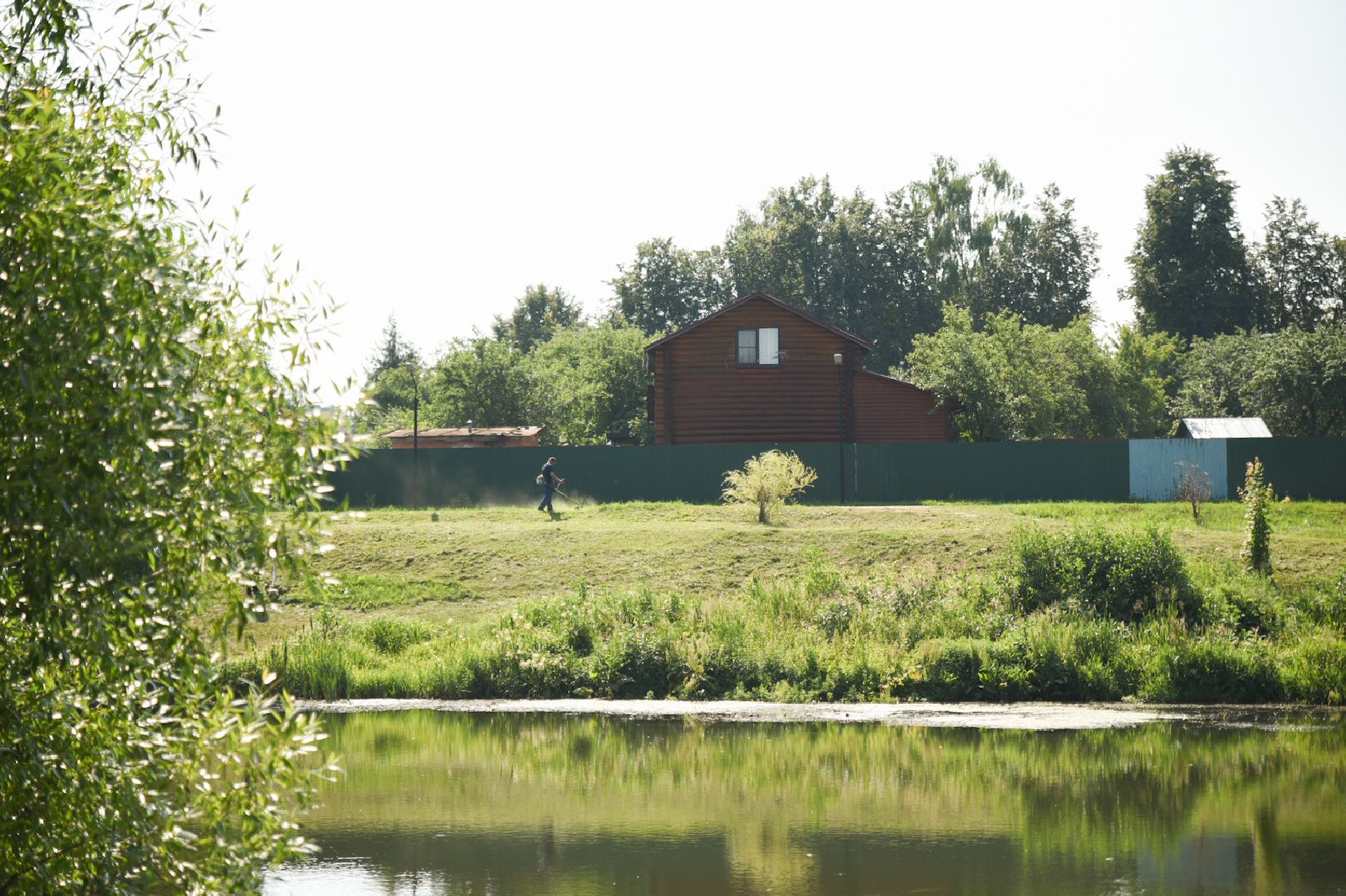 Бронницы, Благоустройство, Окос травы, мбу благоустройство,
