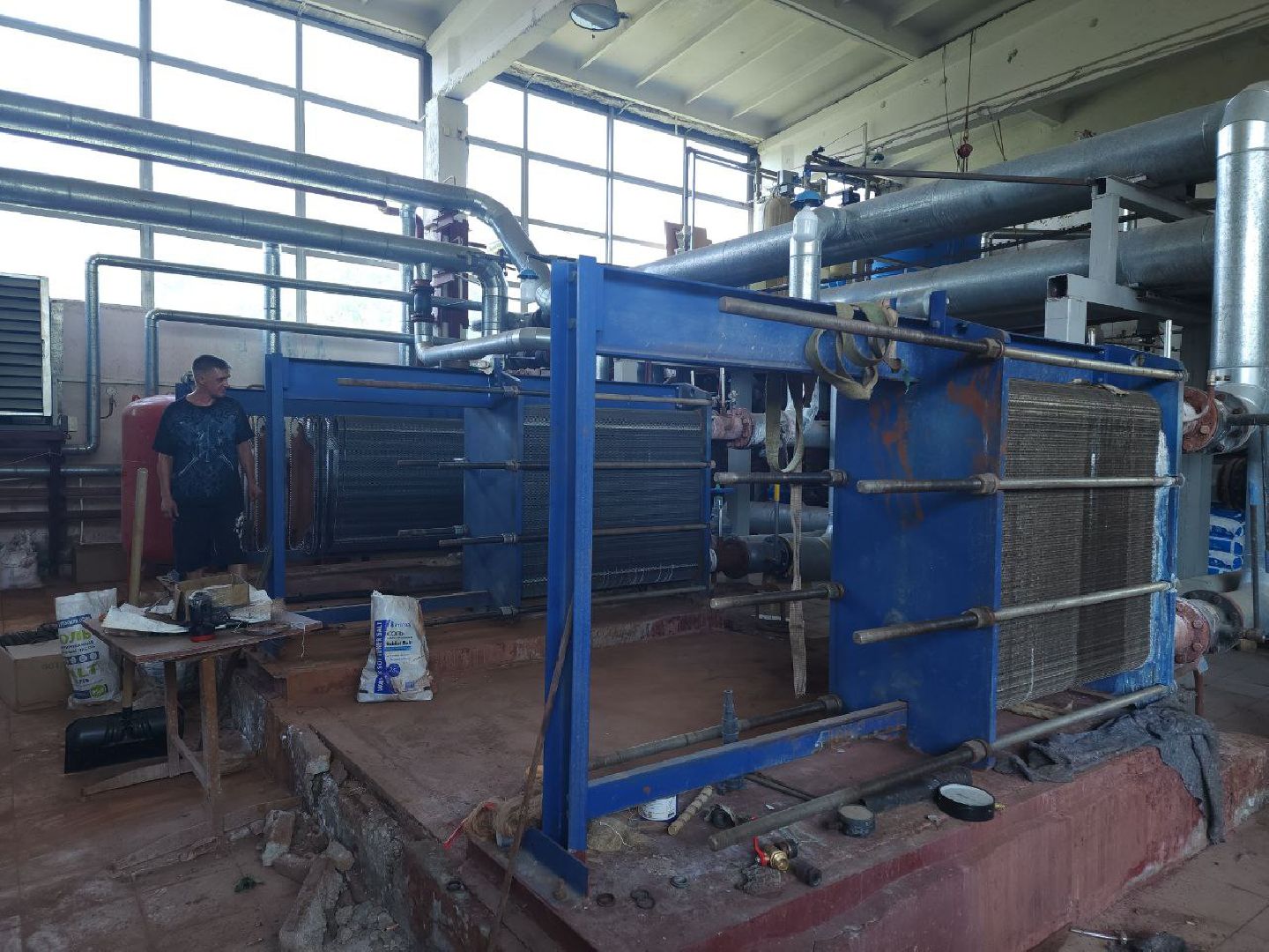 чехов, жкх, котельная, ремонт оборудования, отключение гвс,