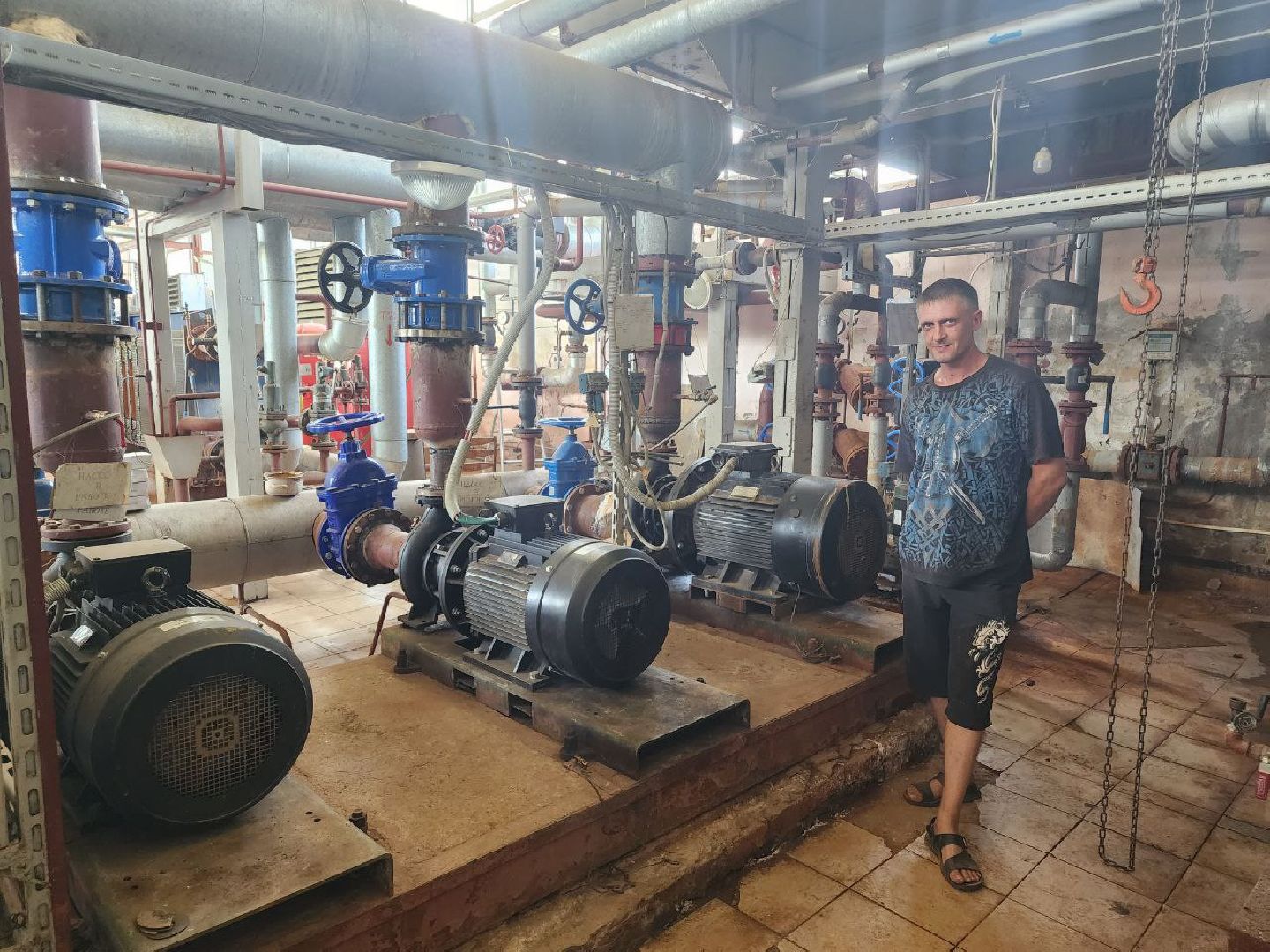 чехов, жкх, котельная, ремонт оборудования, отключение гвс,