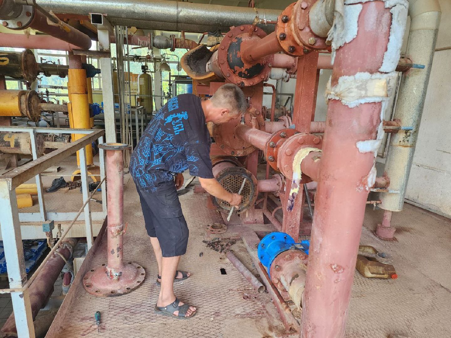 чехов, жкх, котельная, ремонт оборудования, отключение гвс,