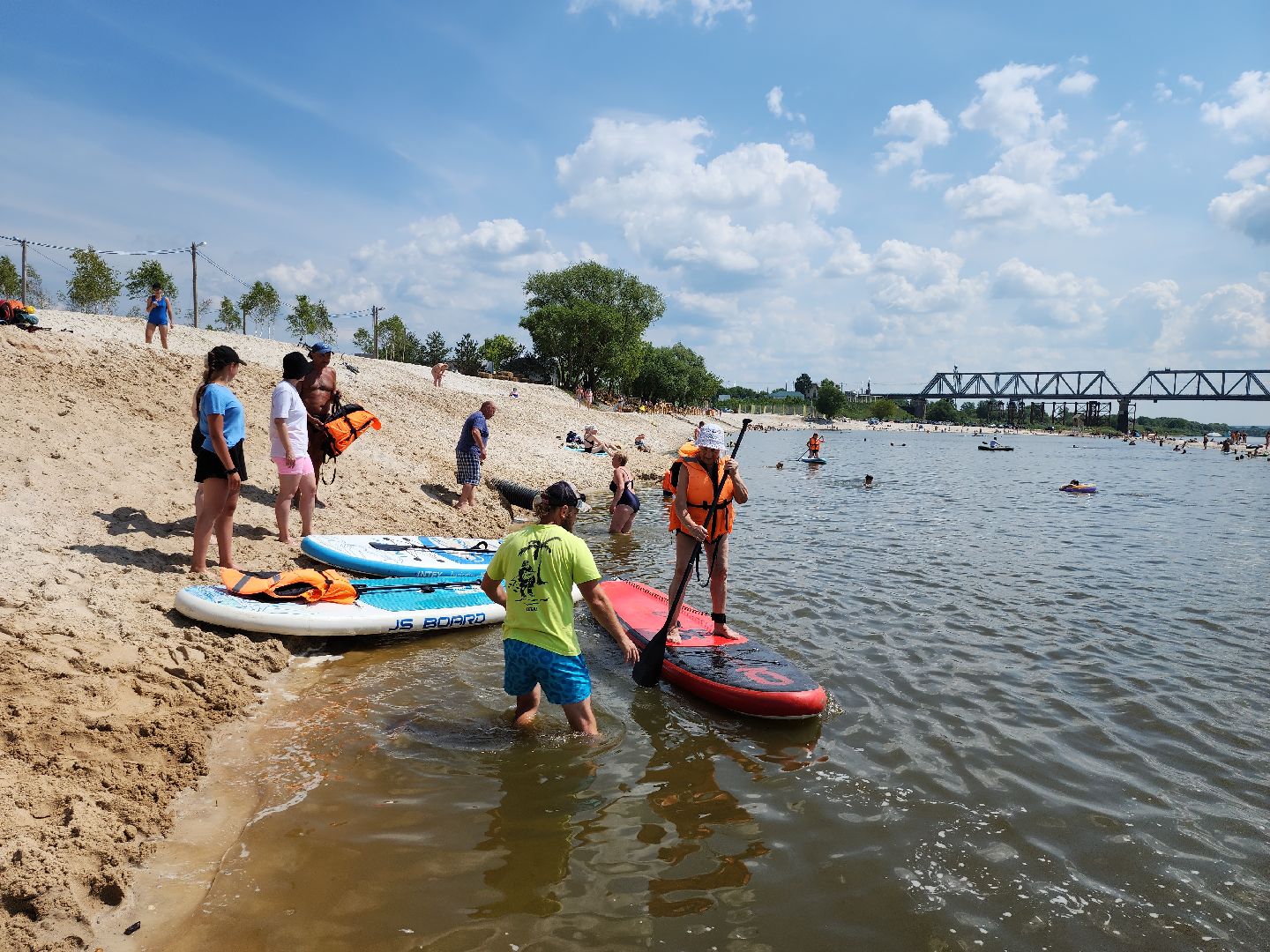 серпухов, активное долголетие, пляж, сапборд, спорт,