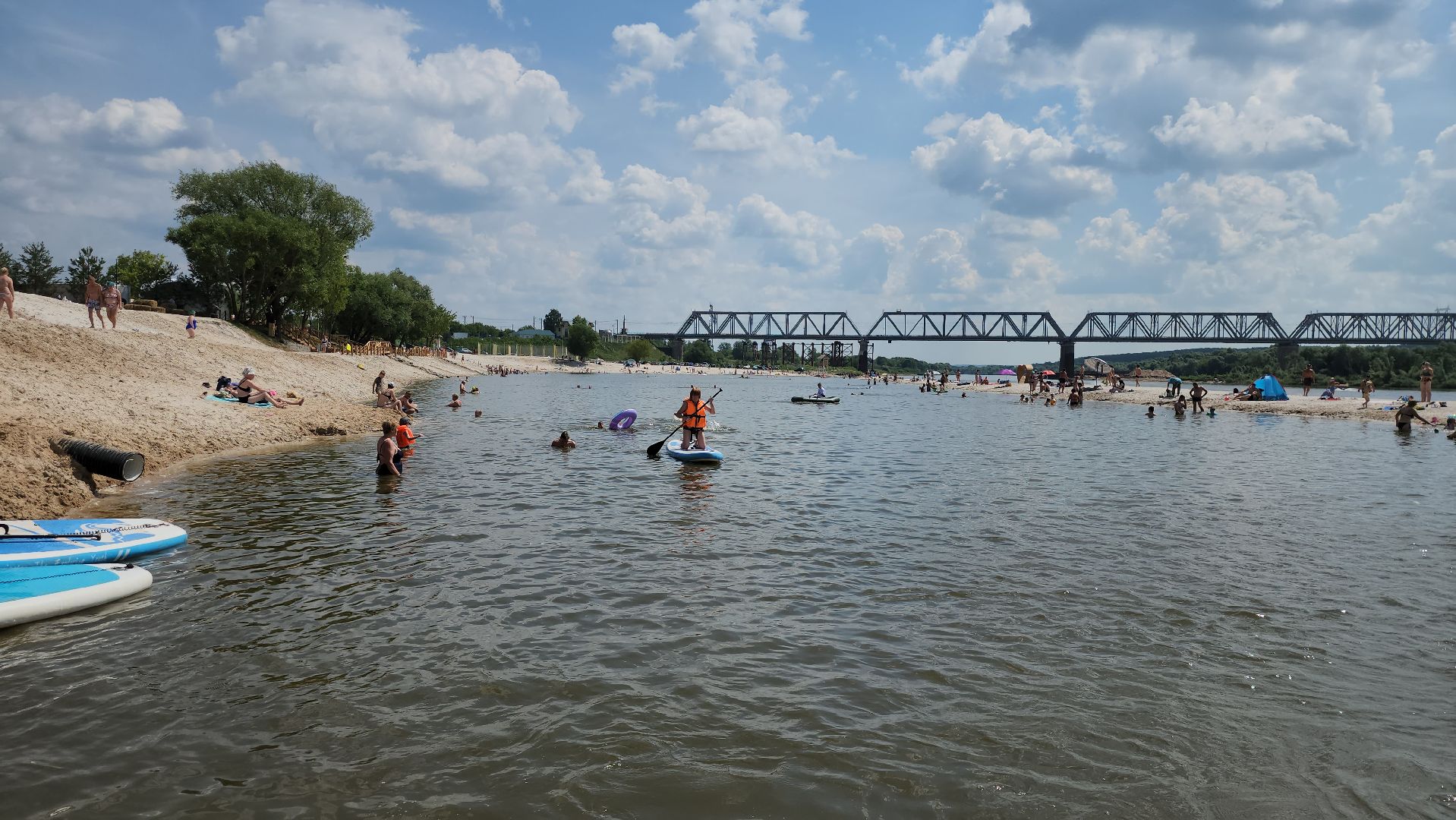 серпухов, активное долголетие, пляж, сапборд, спорт,