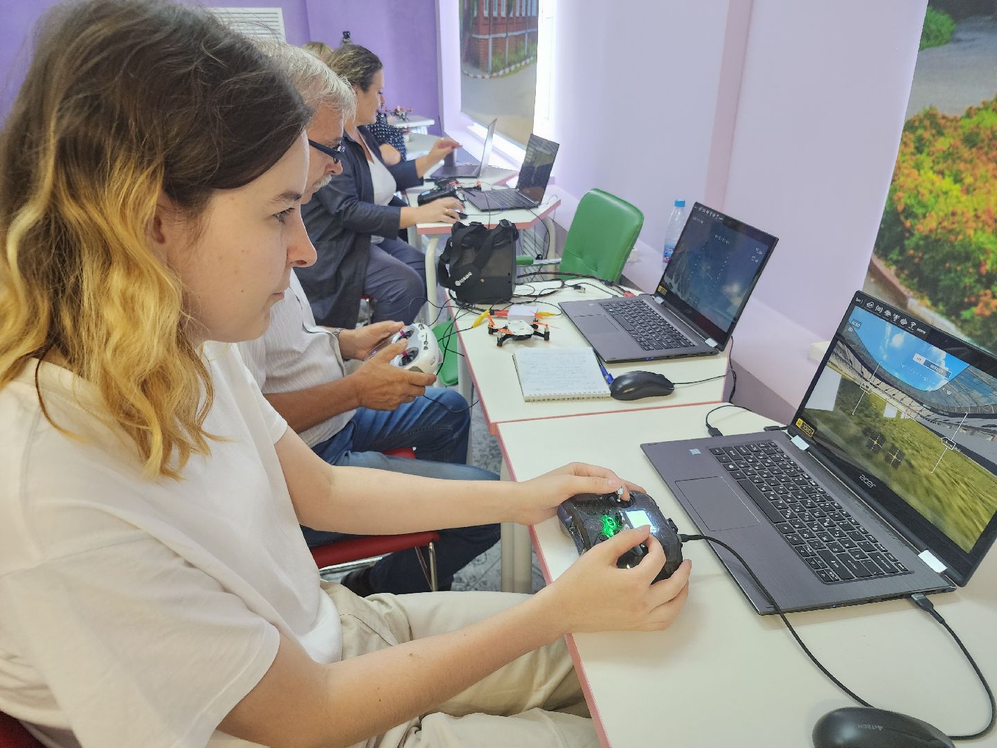 Студия робототехники, Университет в Орехово-Зуеве, Обучение управлению дронами, Грант движения первых, орехово зуево,