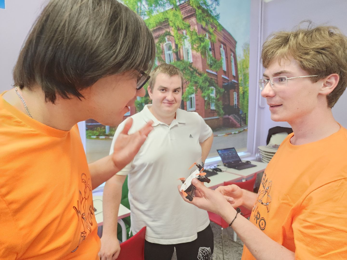 Студия робототехники, Университет в Орехово-Зуеве, Обучение управлению дронами, Грант движения первых, орехово зуево,