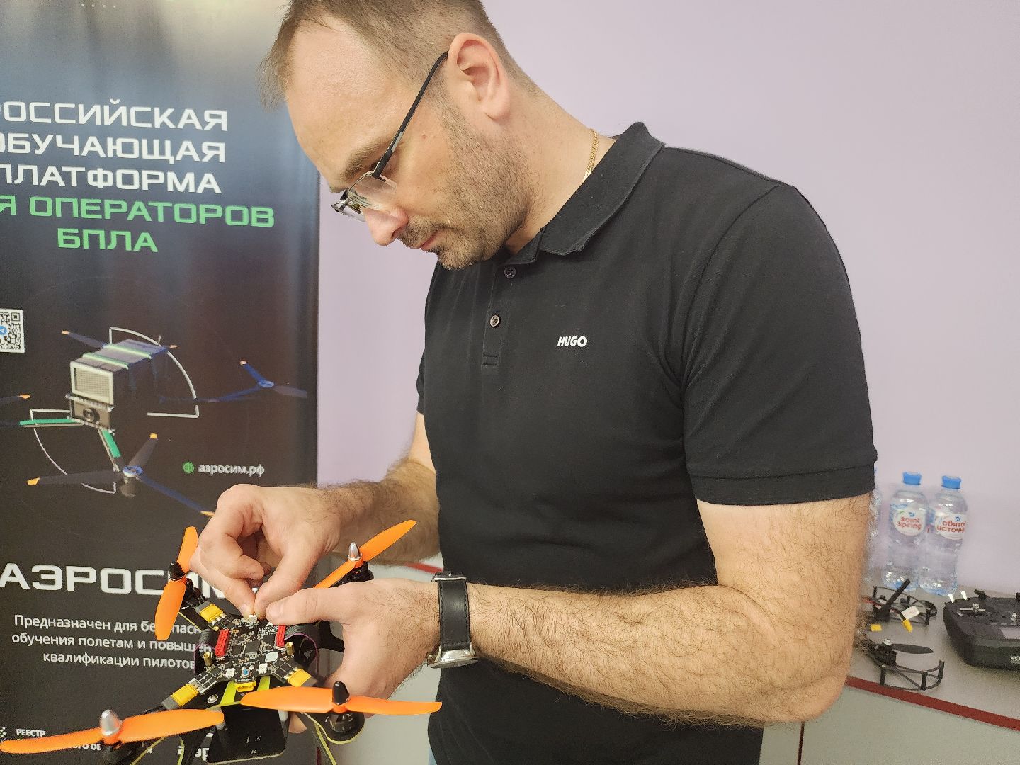 Студия робототехники, Университет в Орехово-Зуеве, Обучение управлению дронами, Грант движения первых, орехово зуево,