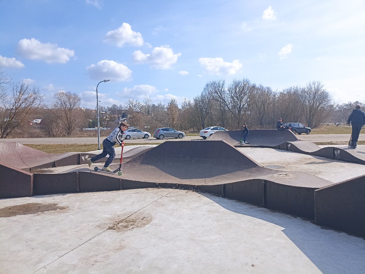 Серпухов, райдер, спорт, парк, самокат