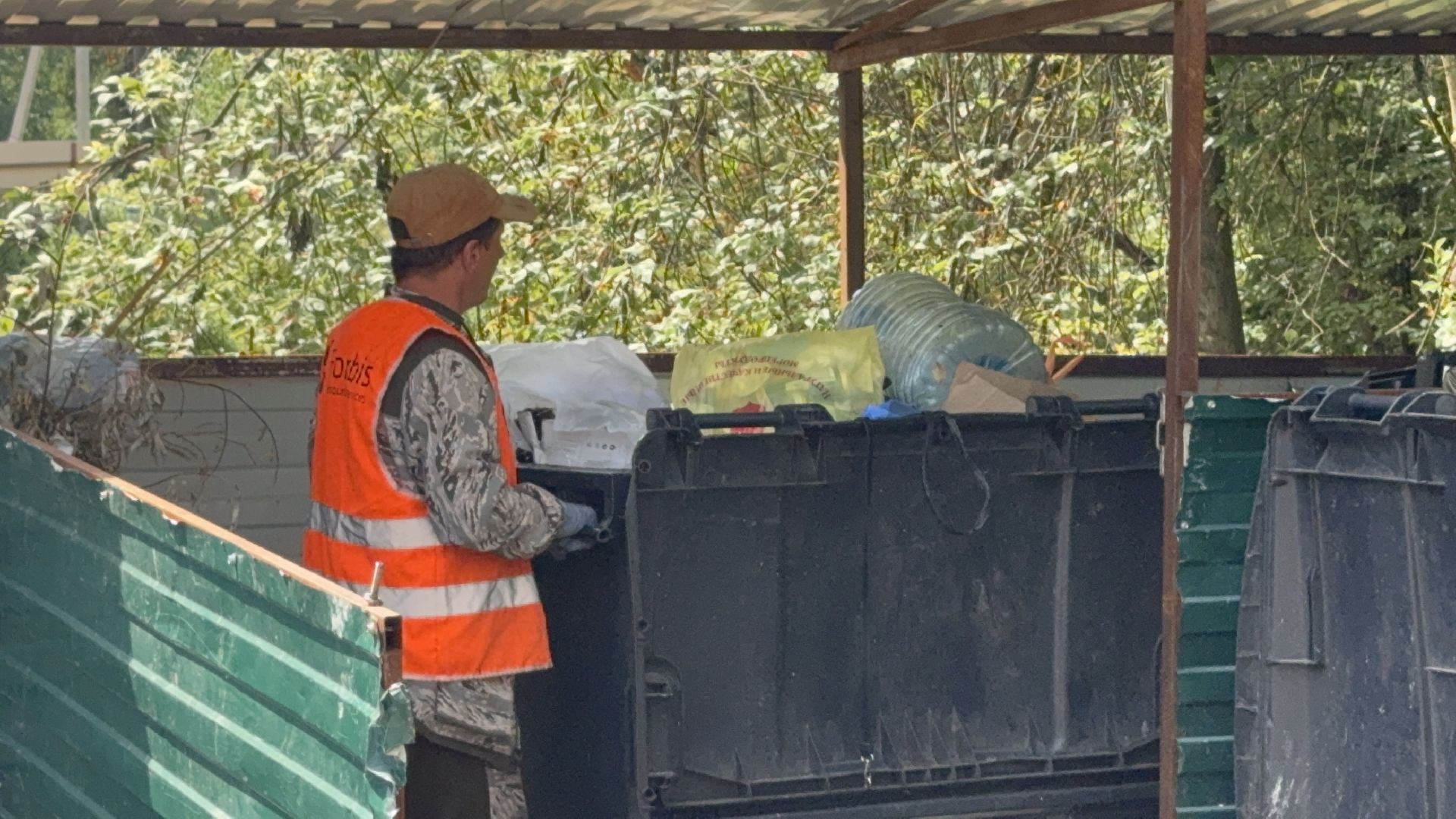 Солнечногорск, мусорные площадки, уборка территории, Жители, контейнер для мусора,