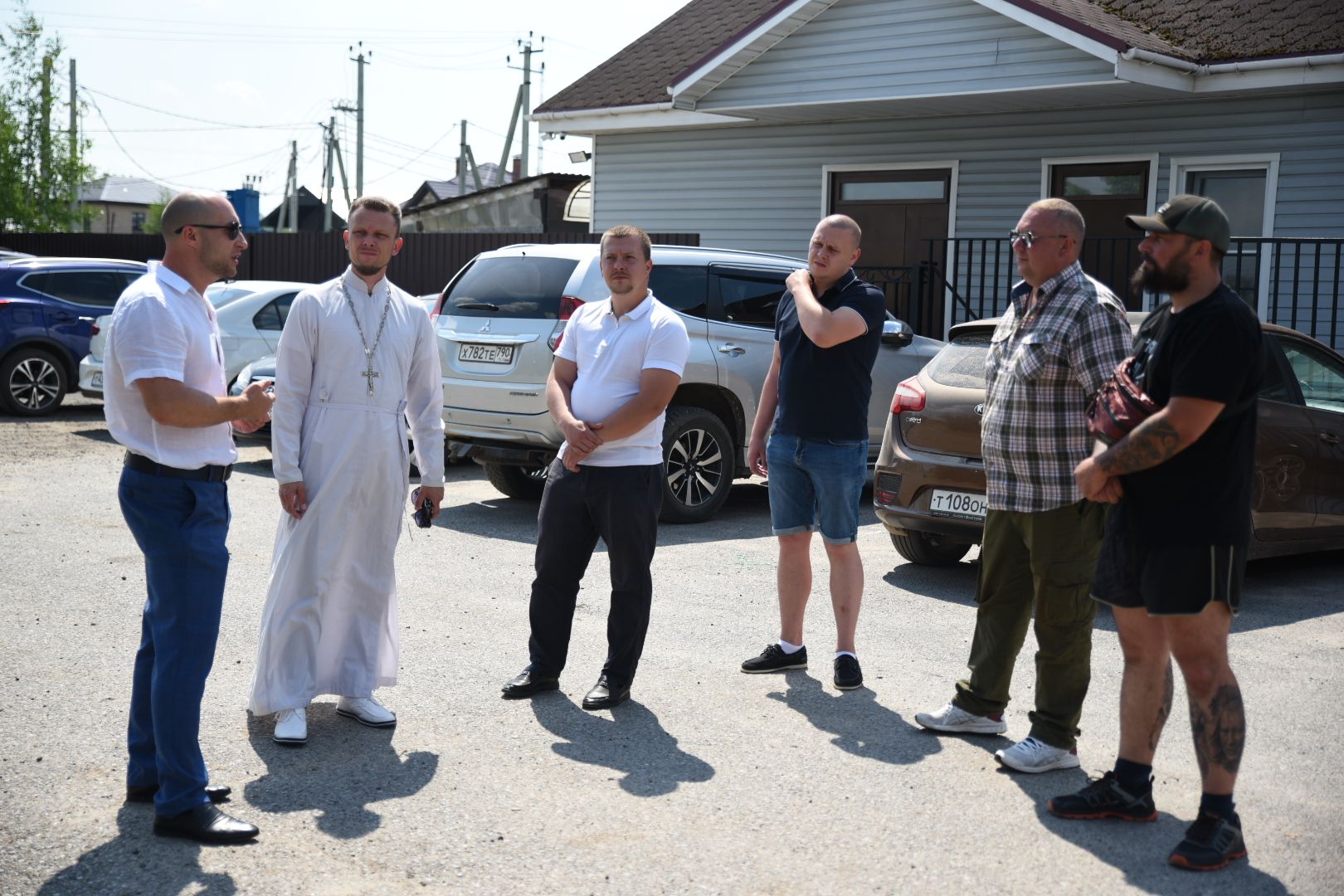 Бронницы, Строительство, Строительство часовни, встреча администрации с жителями, Обсуждение вопросов строительства,