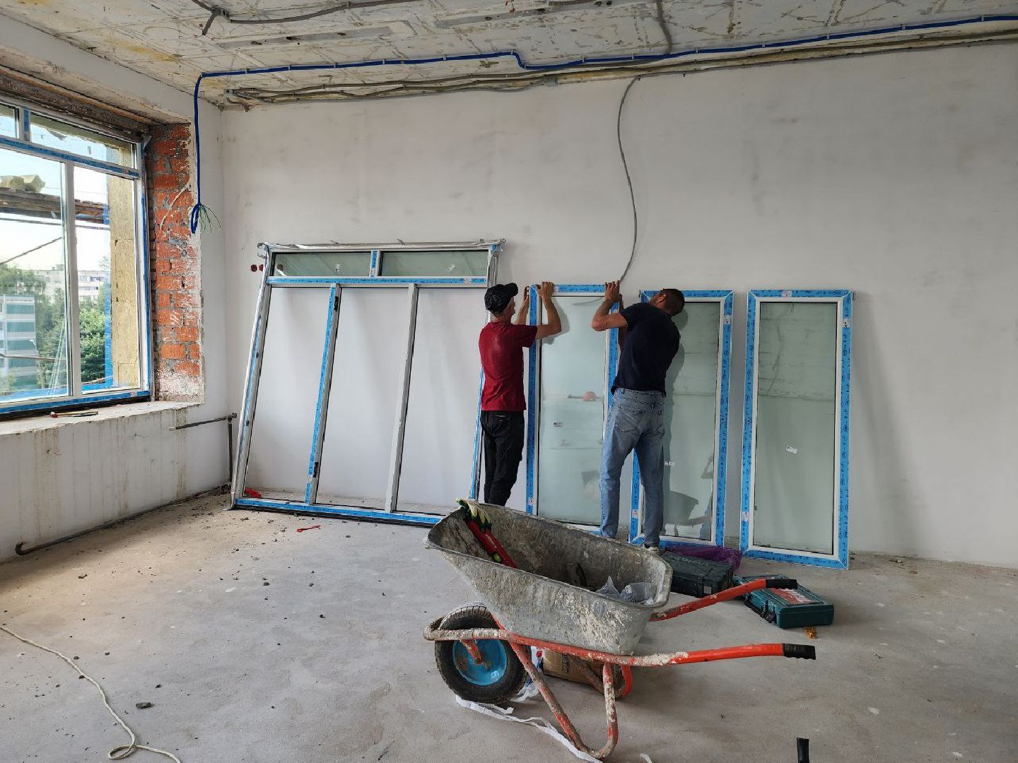 Солнечногорск, Ремонт школы, Капитальный ремонт, Монтаж окон, Жители,