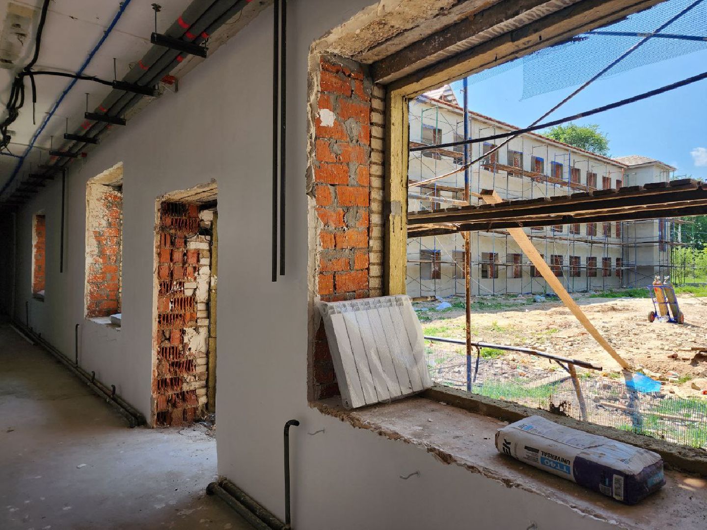 Солнечногорск, Ремонт школы, Капитальный ремонт, Монтаж окон, Жители,