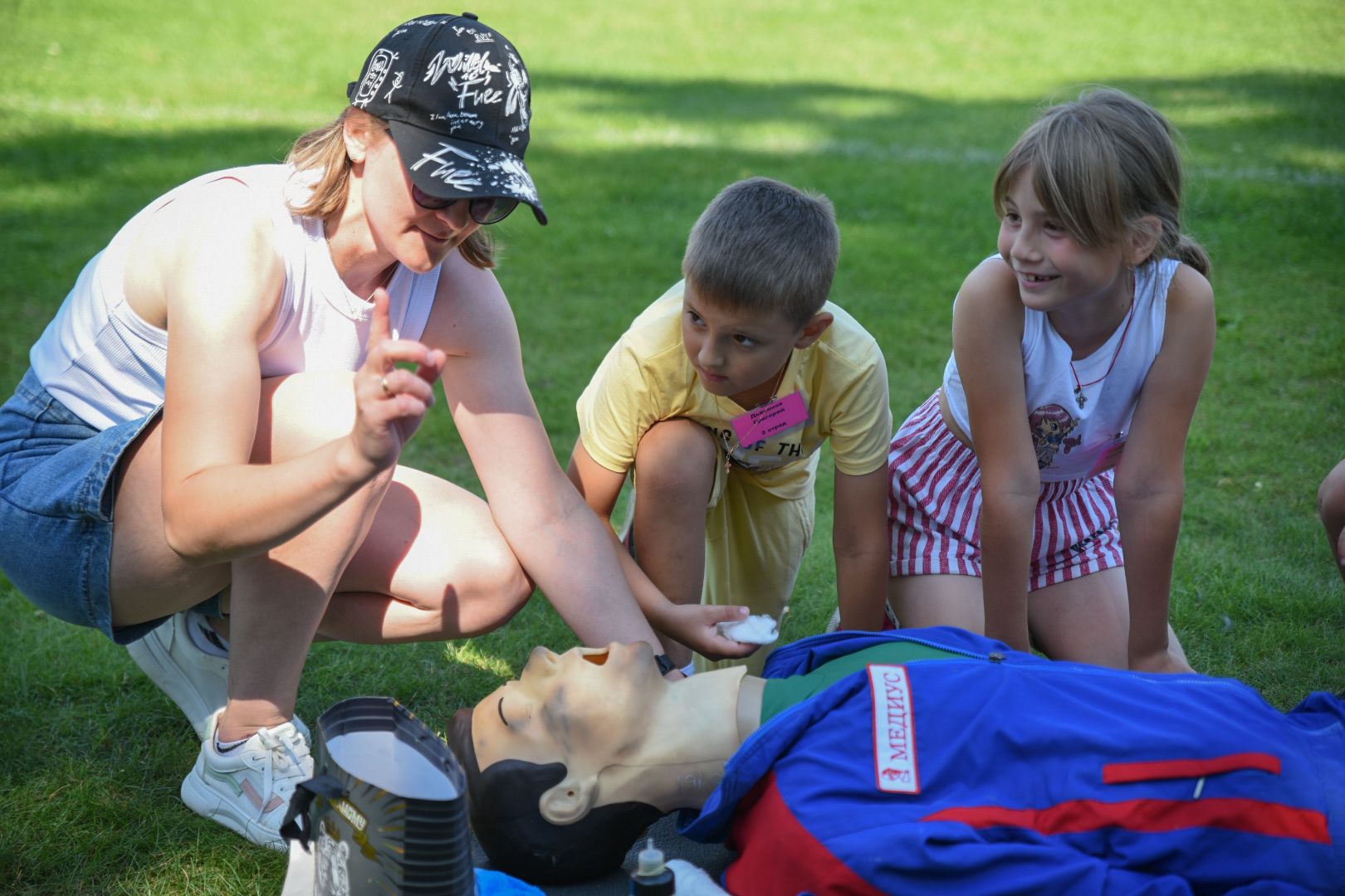 Бронницы, Летний лагерь, Лагерь Радуга, Пожарная безопасность, квест-игра, Оказание первой помощи,
