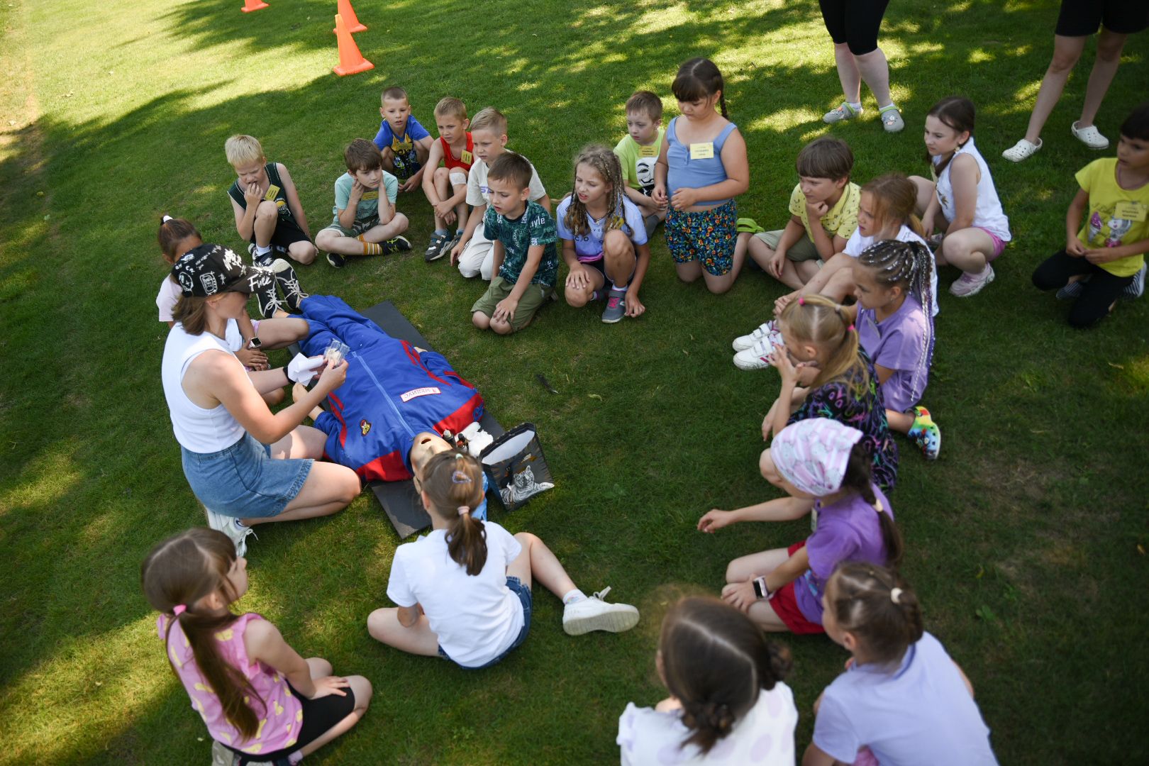 Бронницы, Летний лагерь, Лагерь Радуга, Пожарная безопасность, квест-игра, Оказание первой помощи,