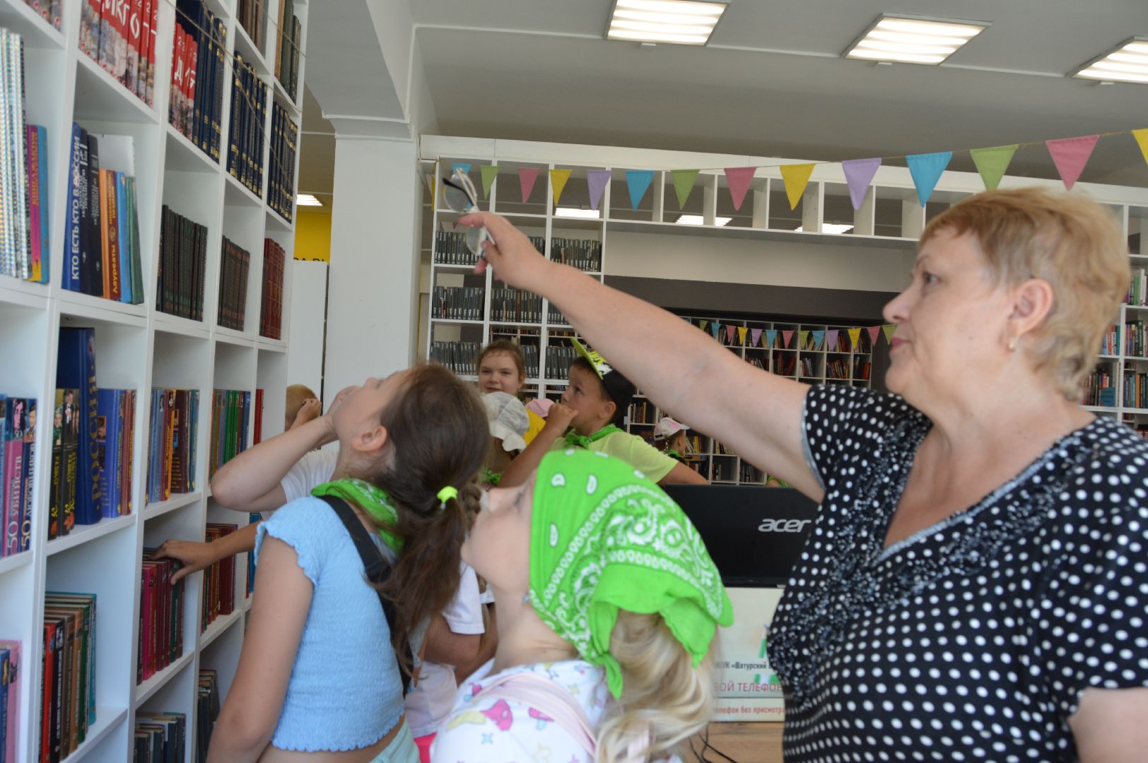 шатура, библиотекарь, культурная шатура, дети,