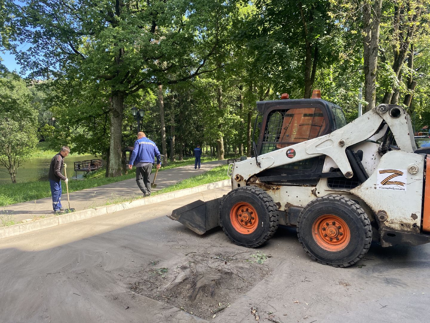 благоустройство дворовой территории, спил деревьев,аварийные деревья, сухие деревья, власиха благоустройство территории,