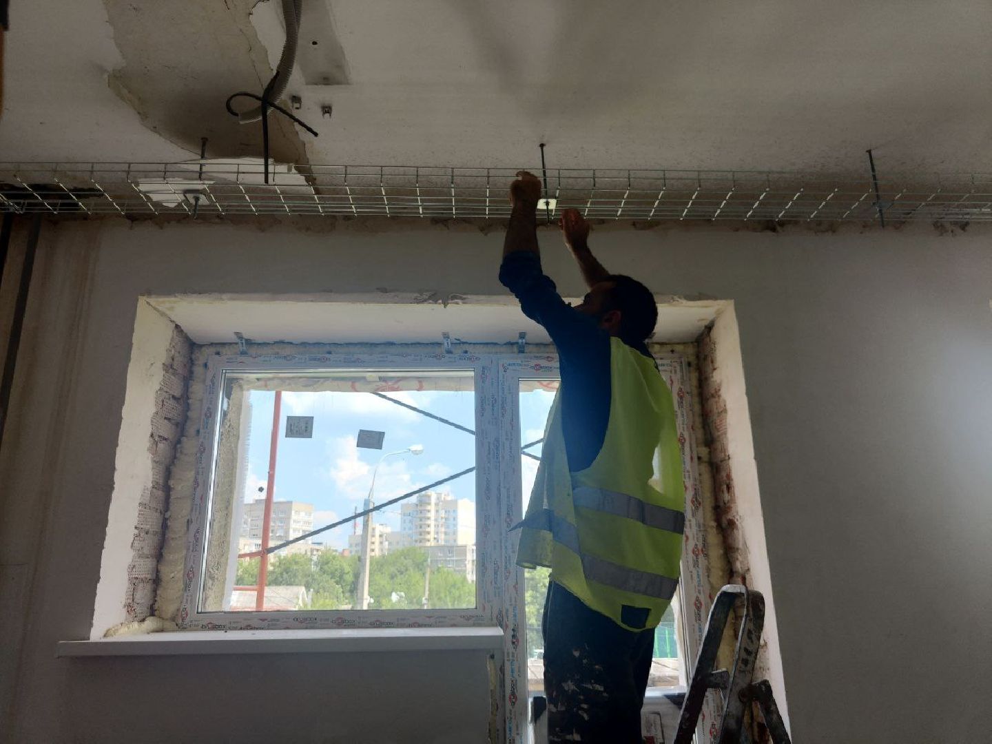 ремонт школы 2, Домодедово, 1 сентября,