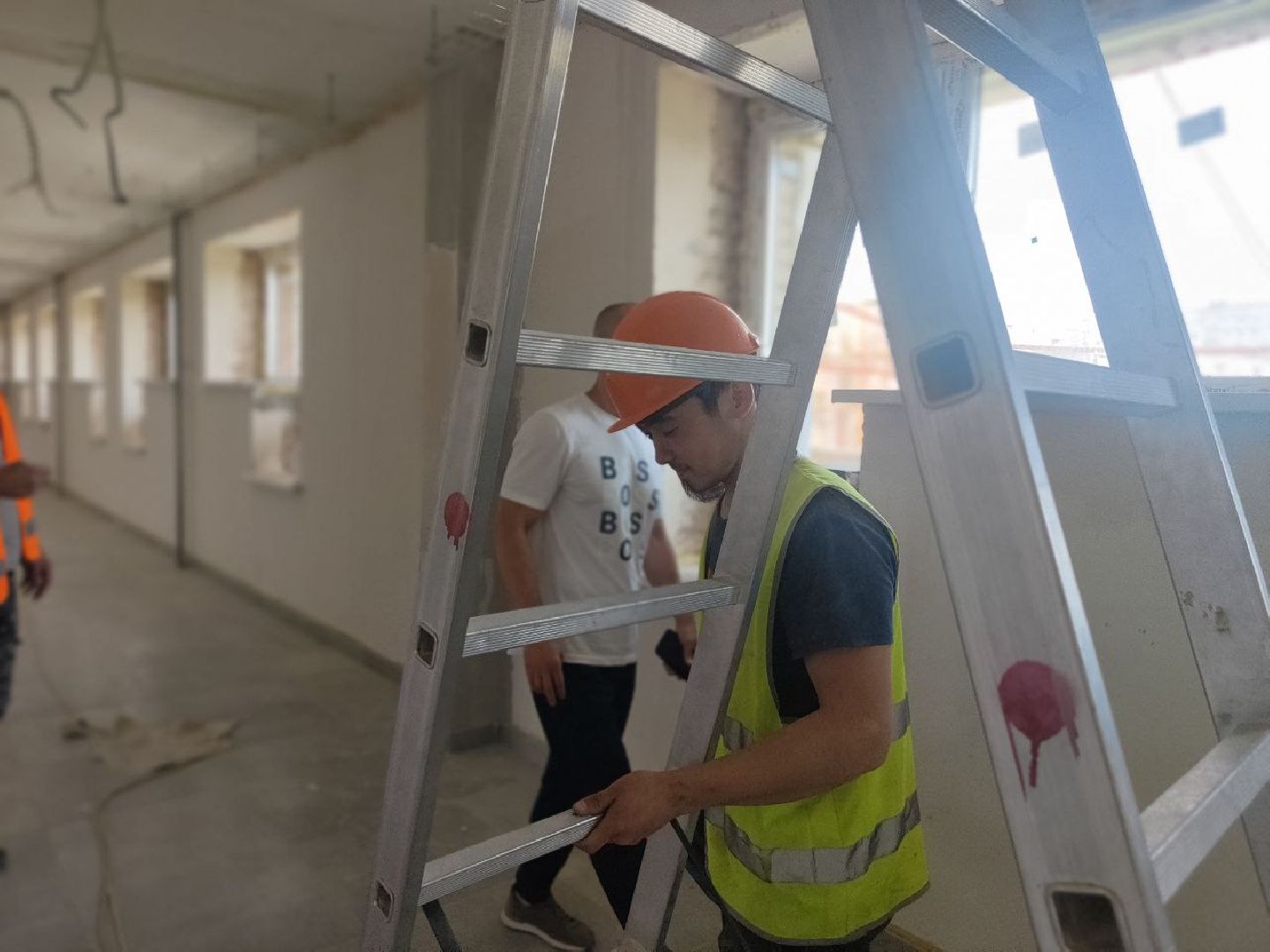 ремонт школы 2, Домодедово, 1 сентября,