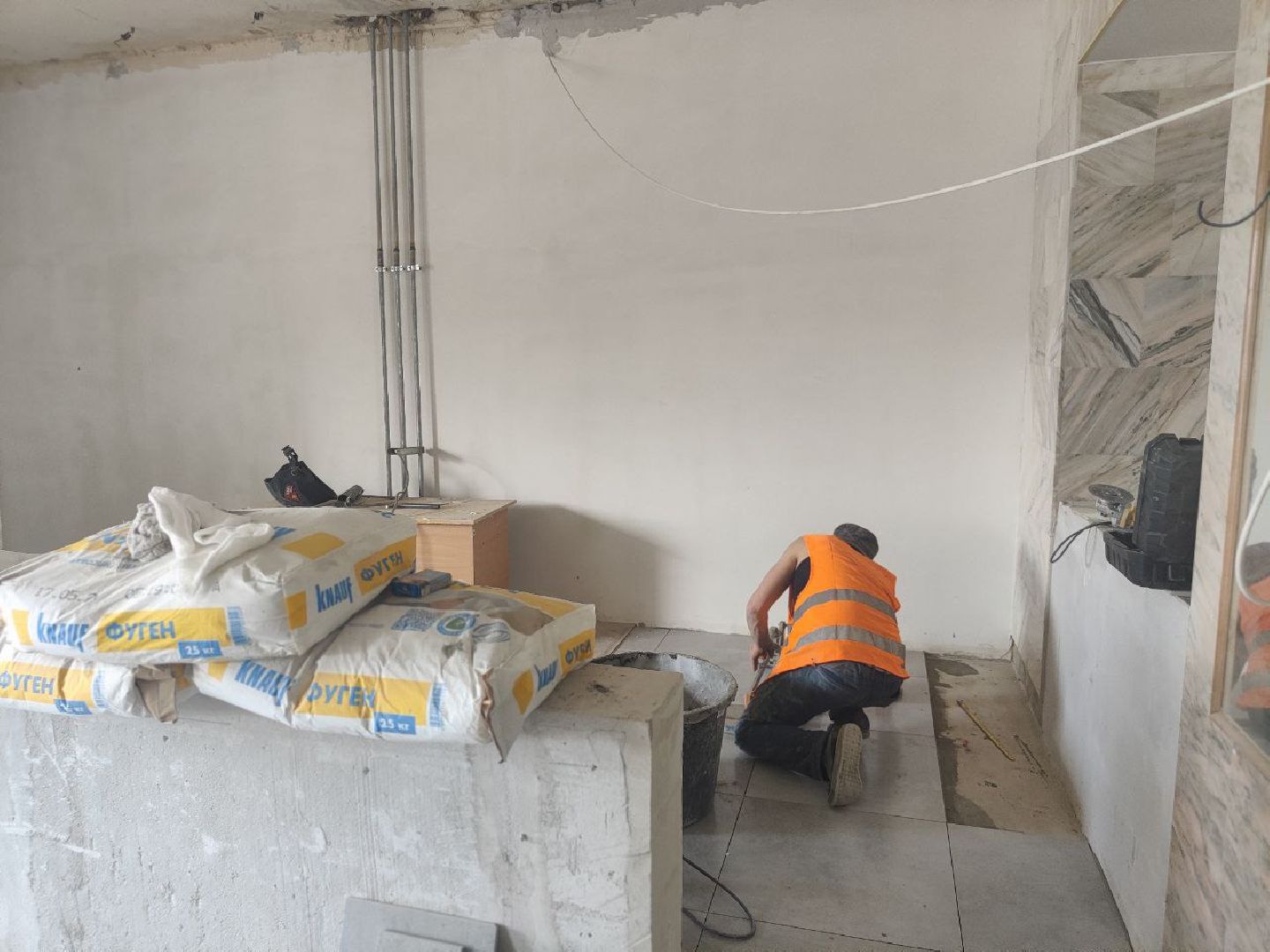 ремонт школы 2, Домодедово, 1 сентября,