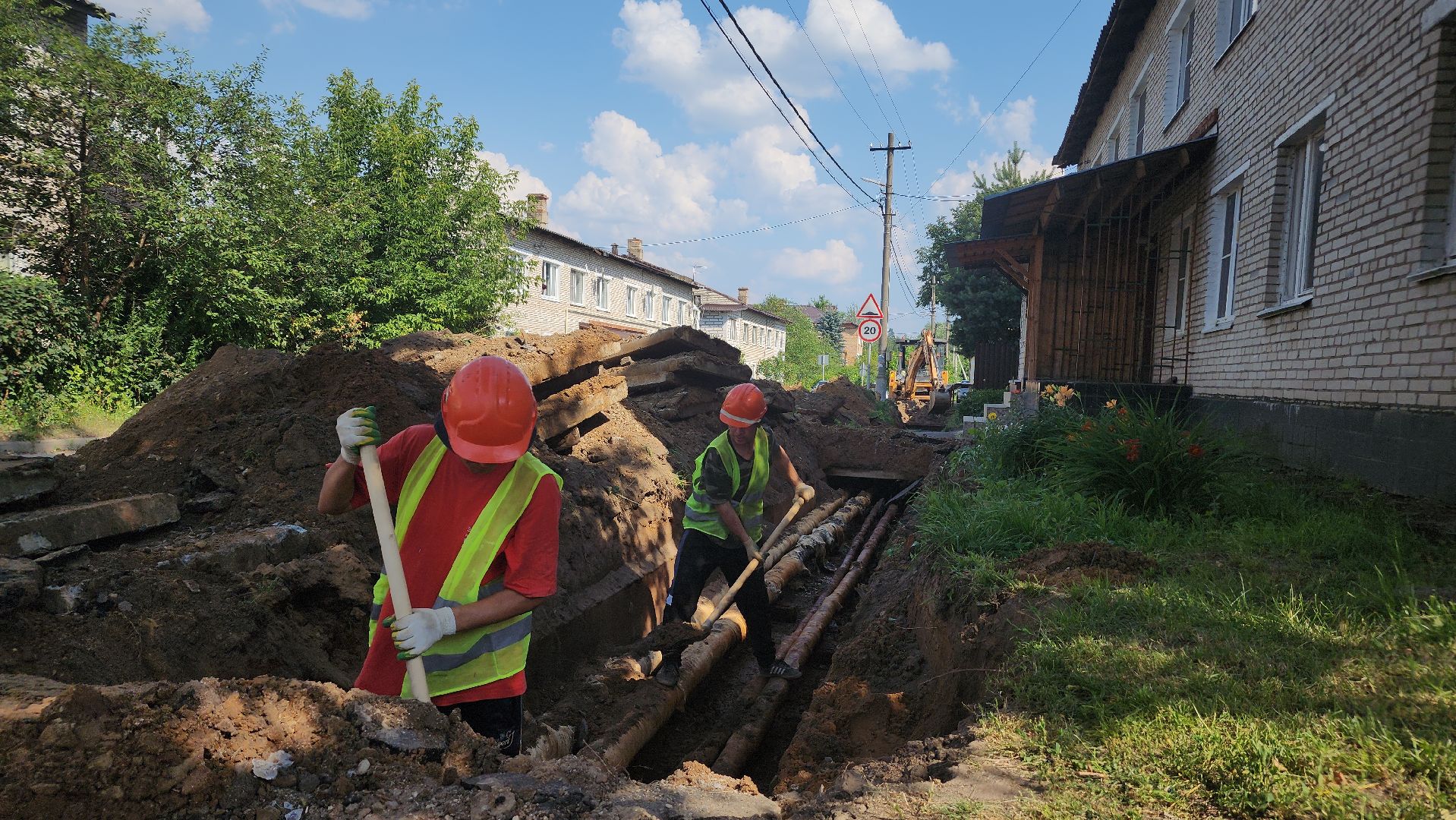 жкх, замена теплосетей, система отопления, Лосино-Петровский,