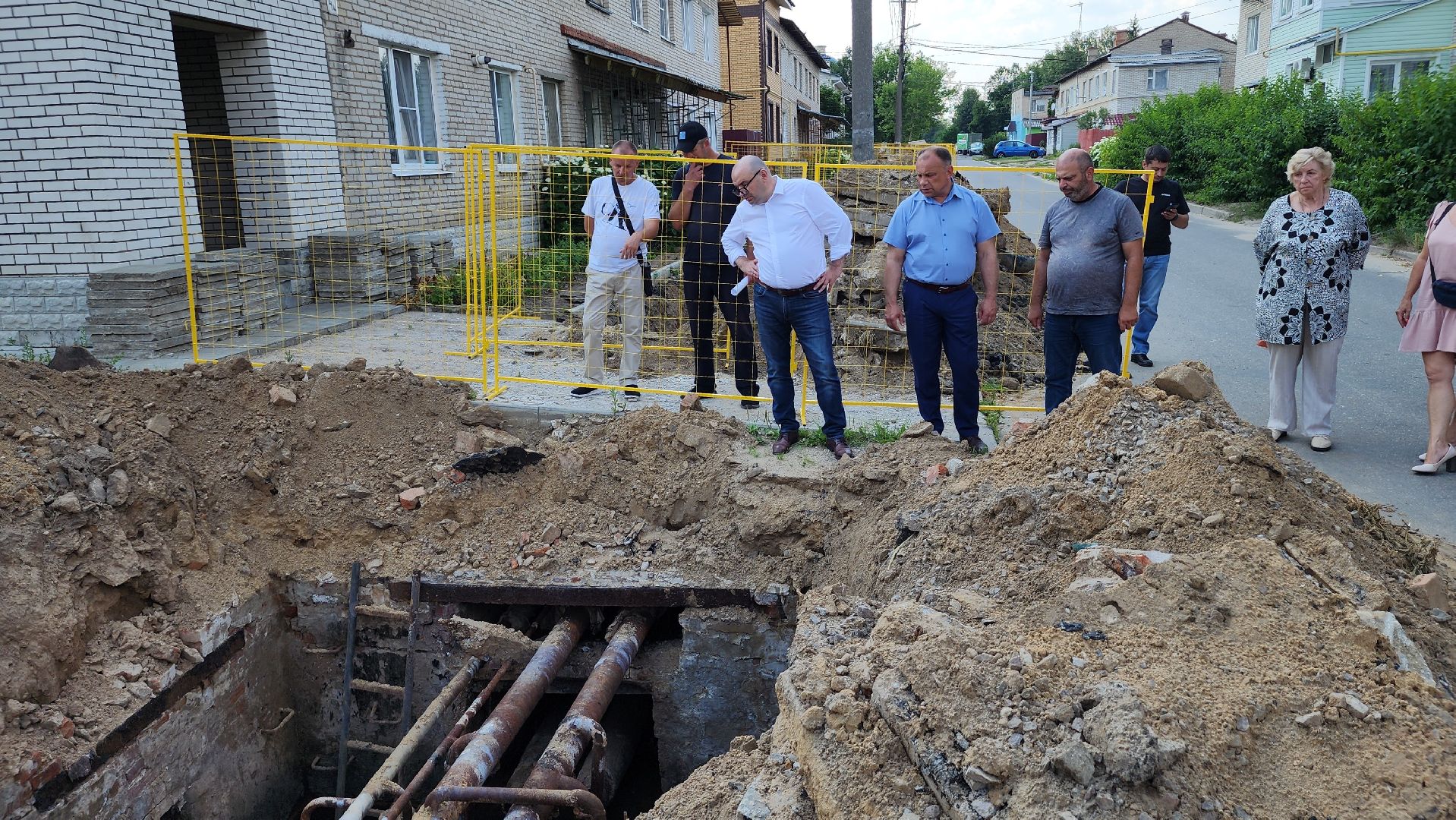 жкх, замена теплосетей, система отопления, Лосино-Петровский,