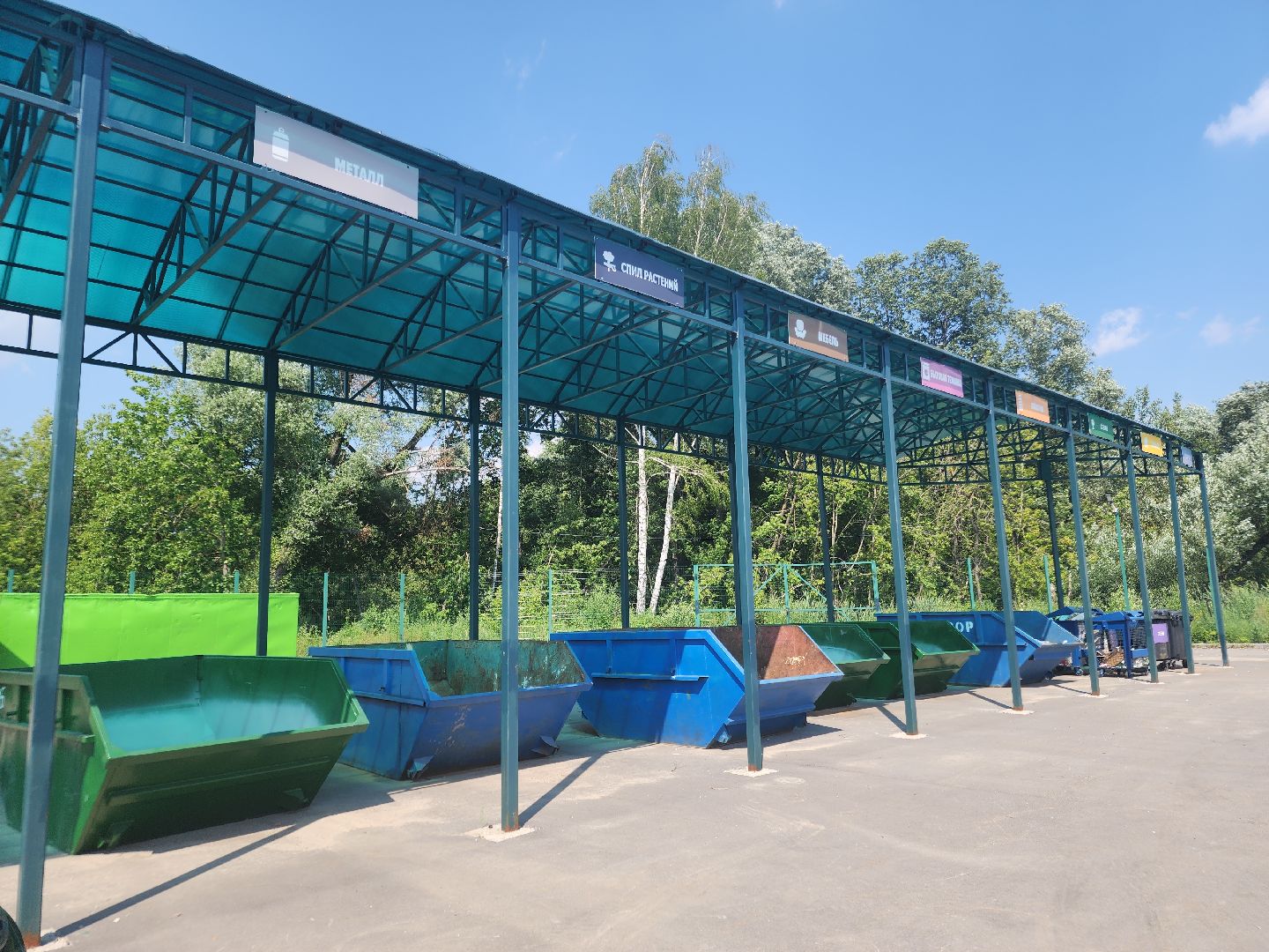 раздельный сбор отходов, мегабак, орехово-зуевский округ,