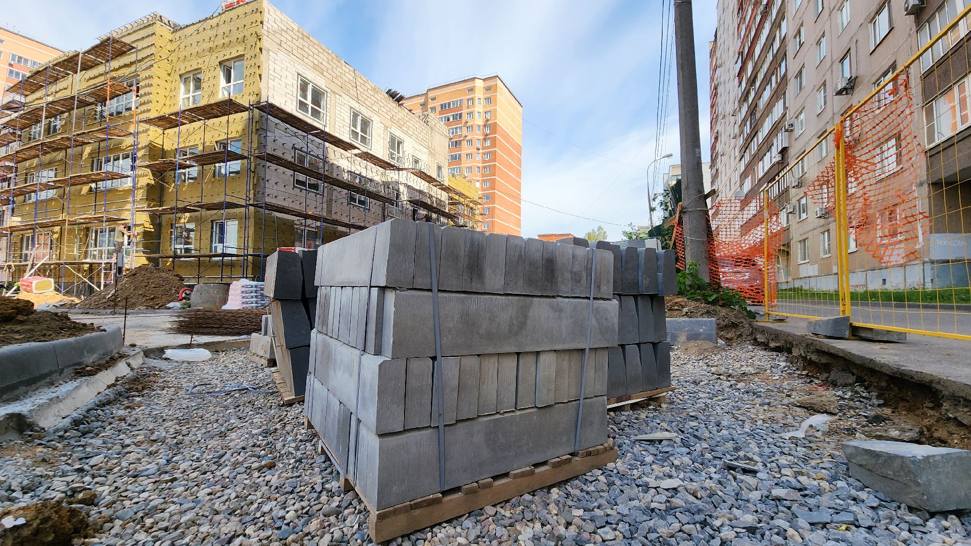 Детский сад, Строительство, Лобня,