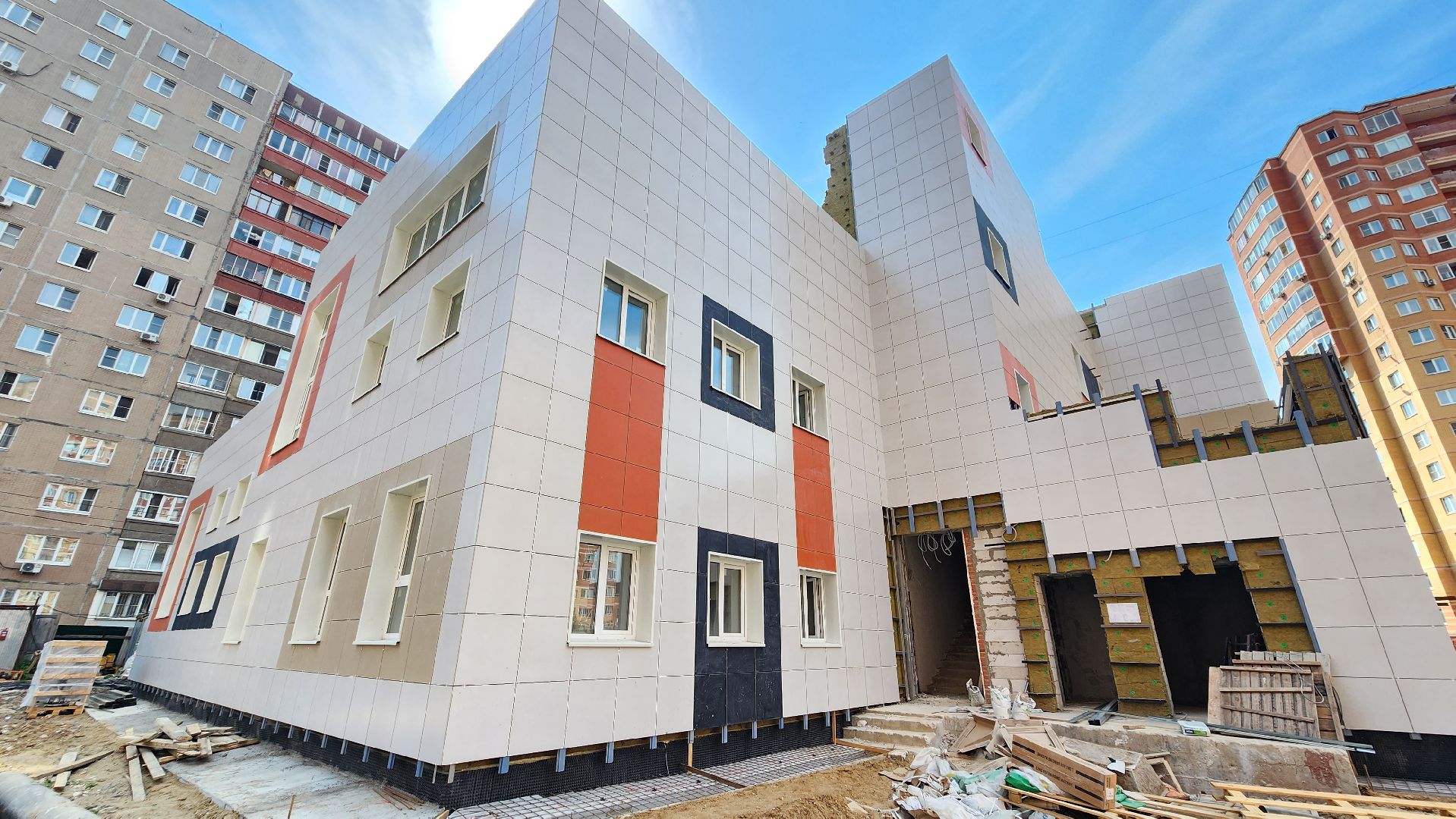 Детский сад, Строительство, Лобня,