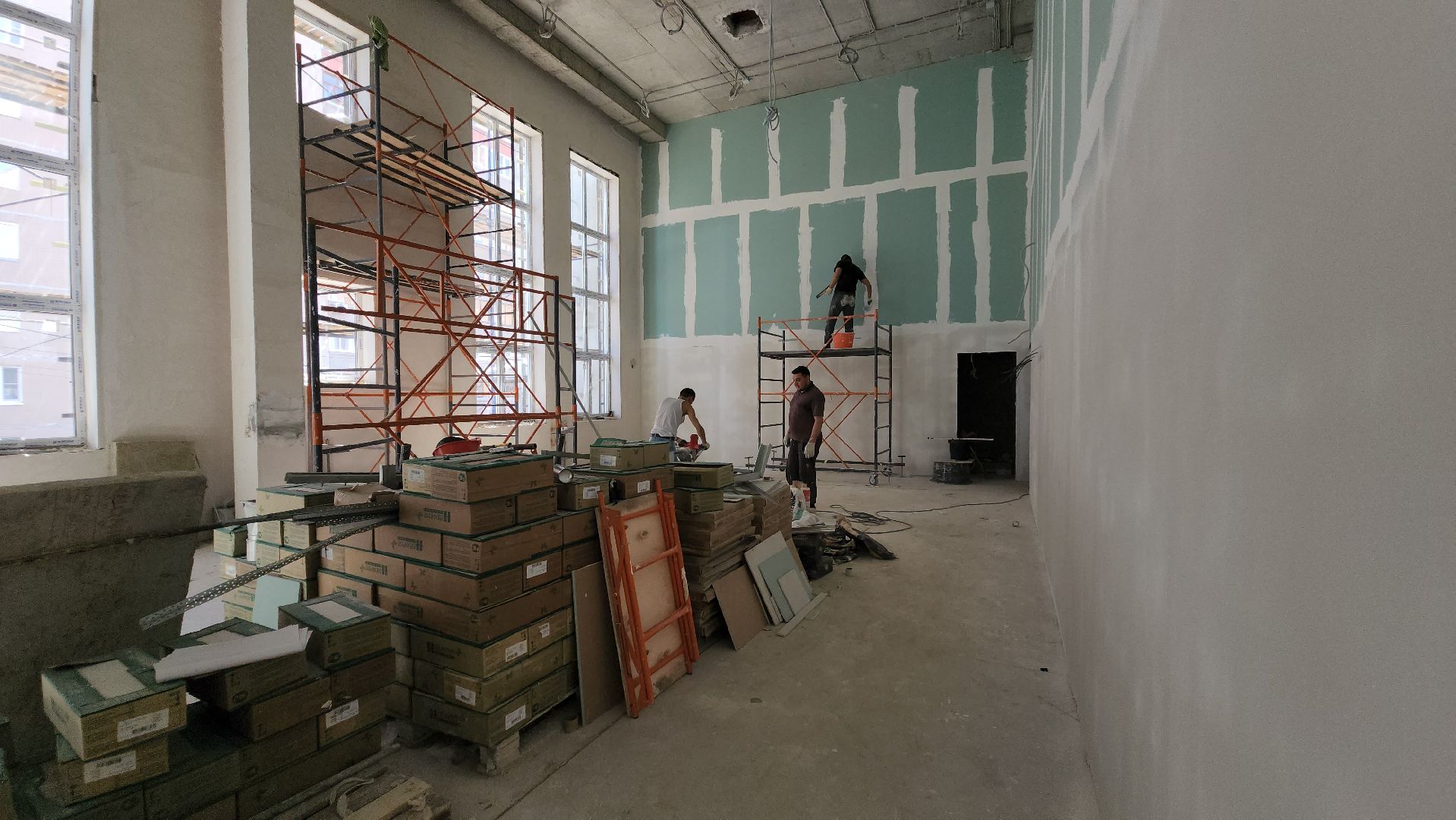 Детский сад, Строительство, Лобня,