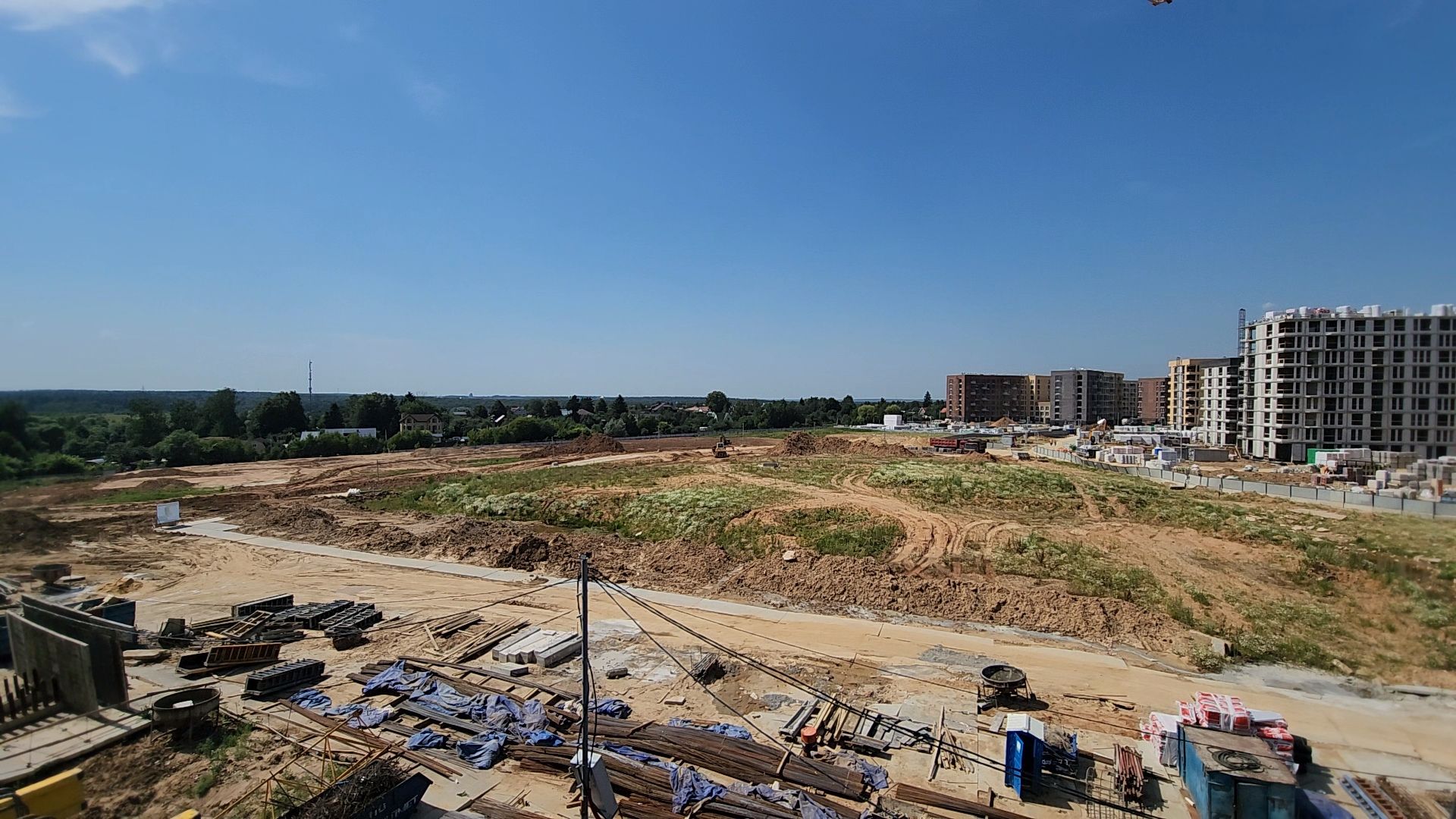 Одинцово, Лайково, школа, строительство, клинкер,