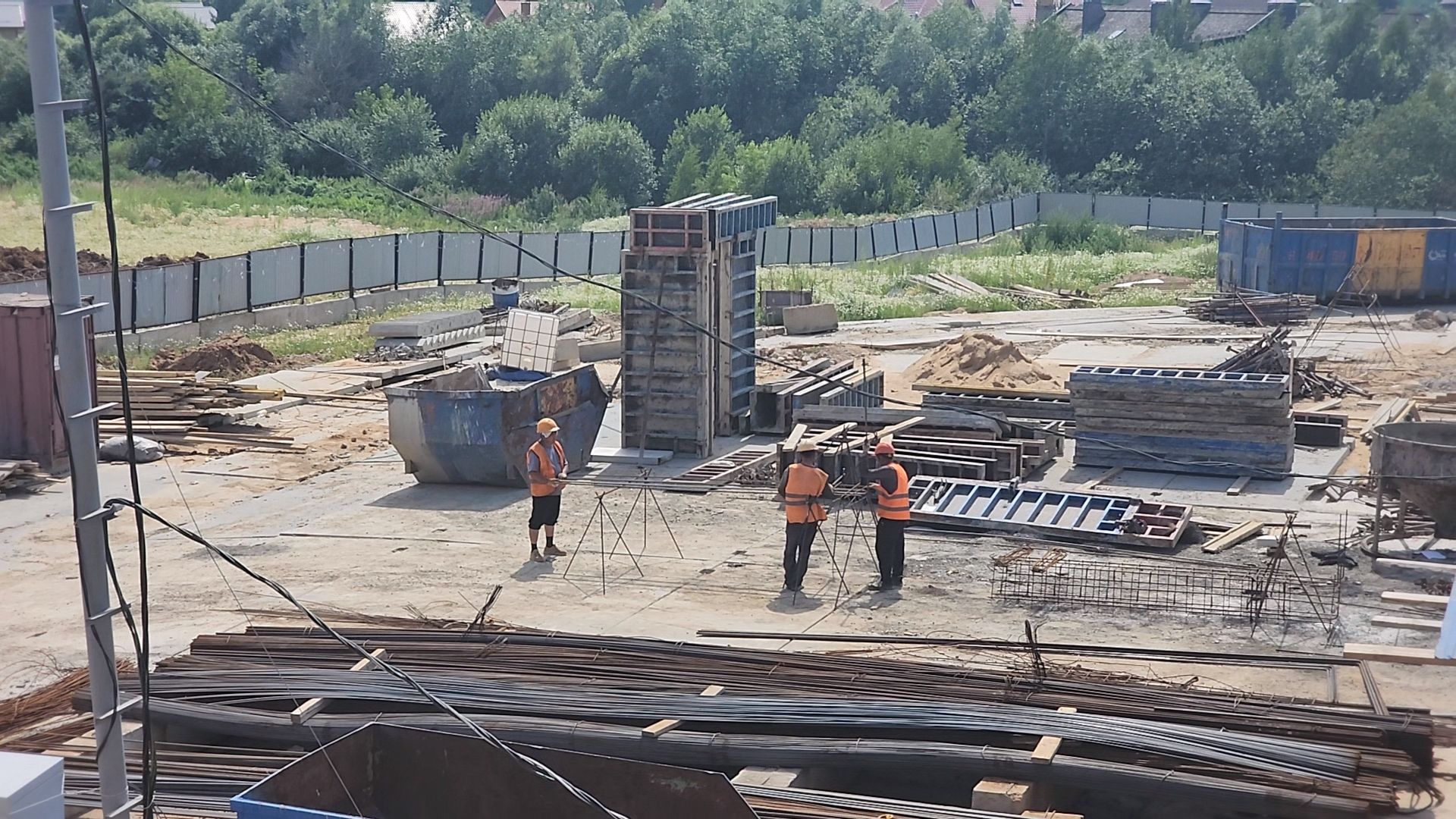 Одинцово, Лайково, школа, строительство, клинкер,