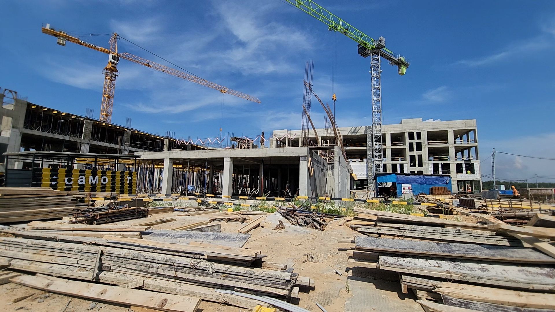 Одинцово, Лайково, школа, строительство, клинкер,