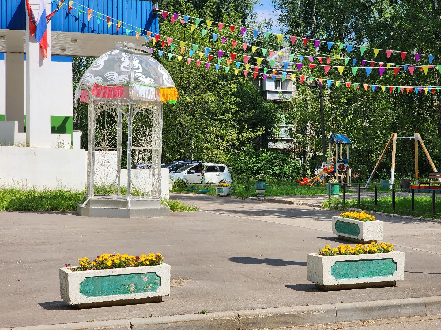 долгопрудный, Флотская, ДК Водник, асфальтирование дворов дорог,